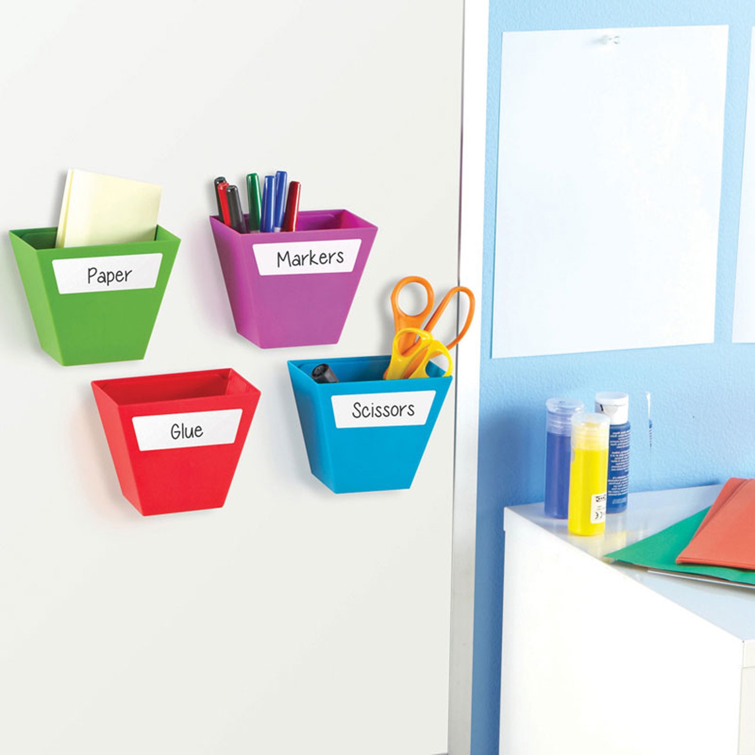 Learning Resources Magnetic Create-a-Space Storage Bins - Image 3