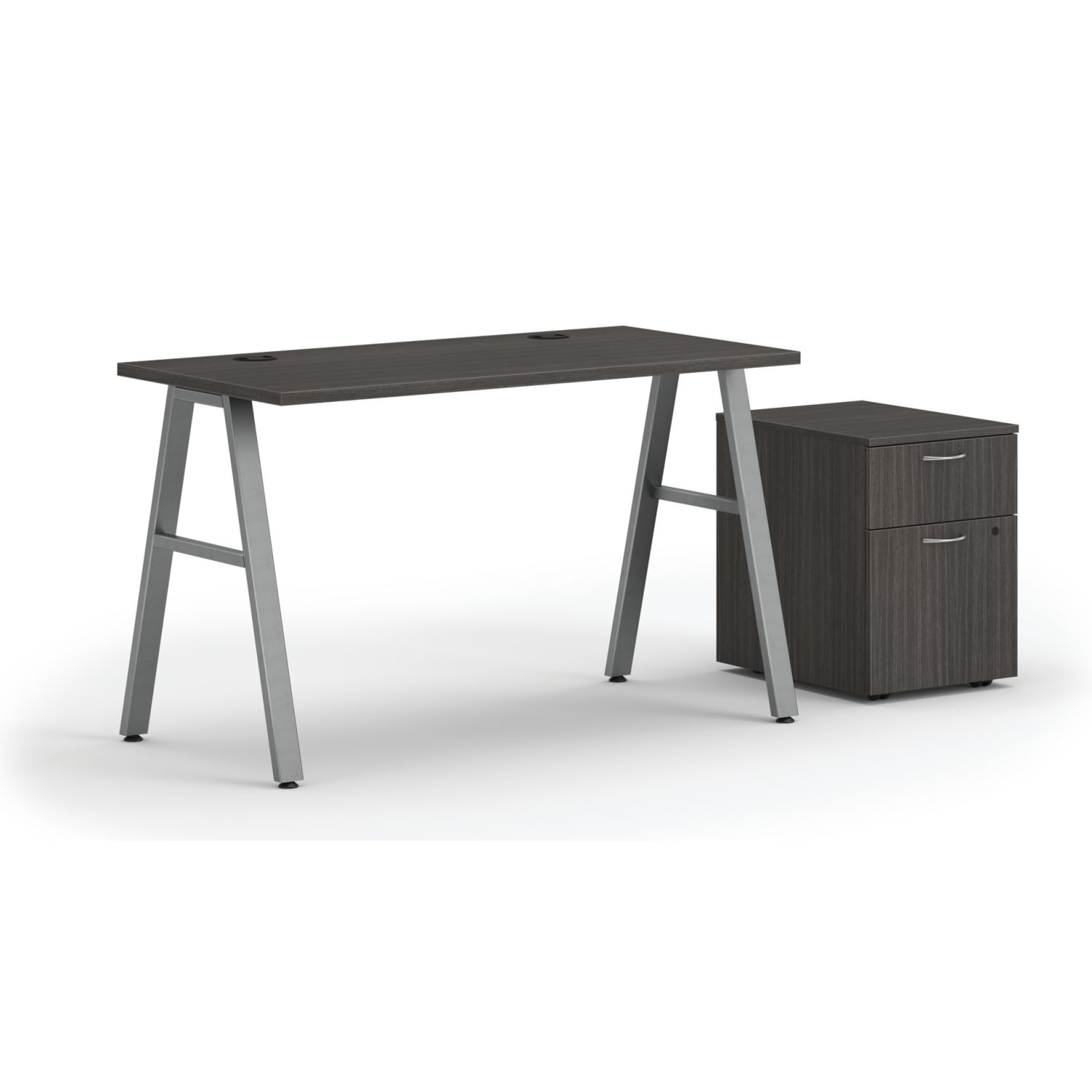 Slate Teak/Silver