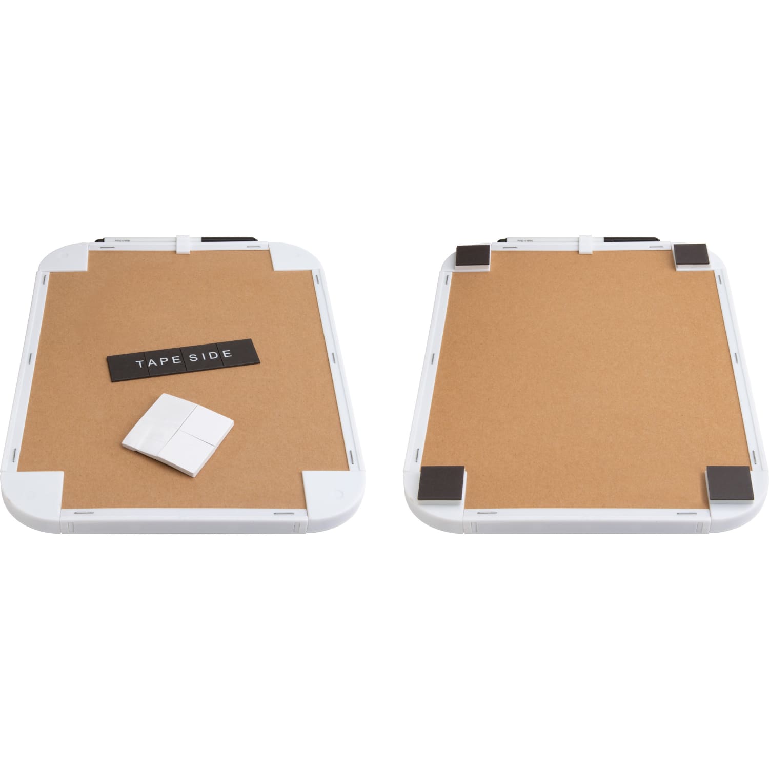 Sparco Mini Melamine Dry-Erase Whiteboard, 11in x 8 1/2in, White Finish Frame - Image 4