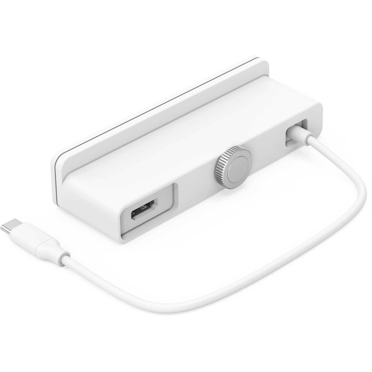 Targus Sanho HyperDrive 6-in-1 USB-C Hub for iMac 24?, 1.03inH x 1.57inW x 4.72inD, White, HD34A8 - Image 5