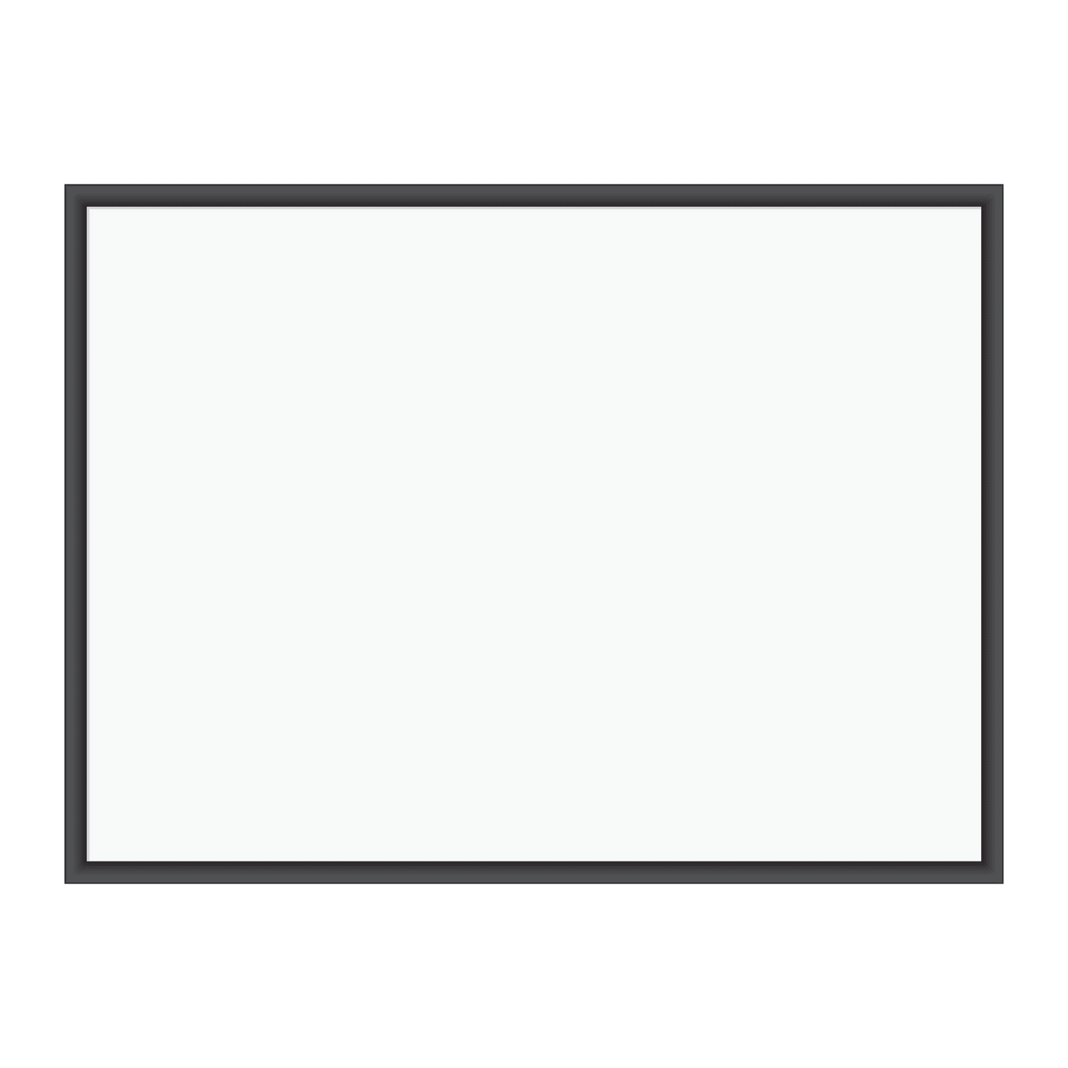 U Brands Magnetic Dry-Erase Board, 48in X 36in, Black Wood Frame, Actual Size 47in X 35in (2893U00-01) - Image 3
