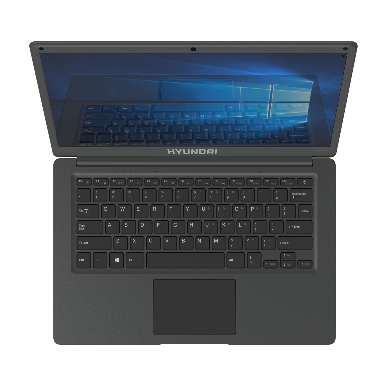 Hyundai Thinnote Laptop,14.1in Screen, Intel Celeron, 4GB Memory, 64 eMMC Storage, Windows 10, Grey - Image 4