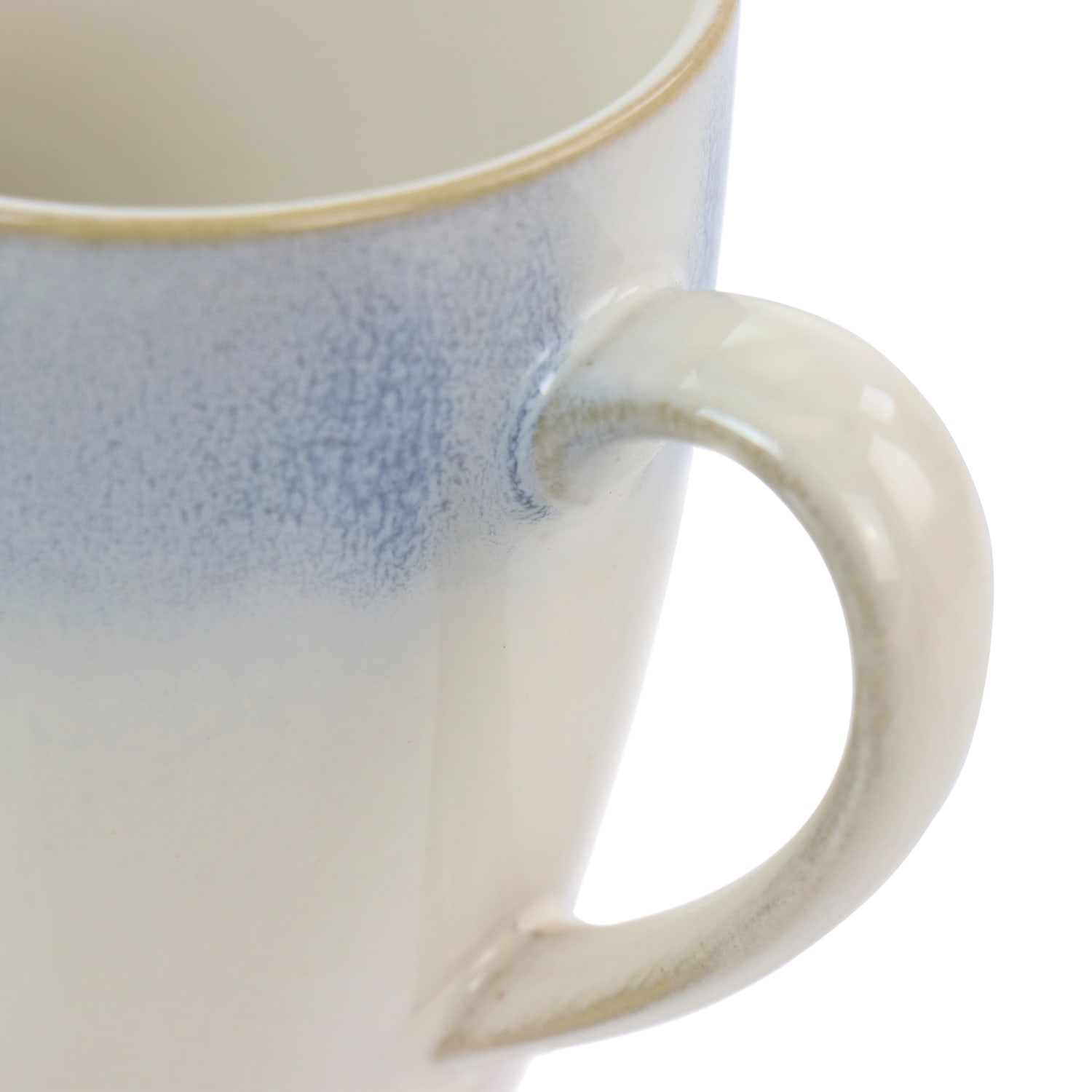 Martha Stewart Stoneware Cup Set, 13 Oz, Blue - Image 6