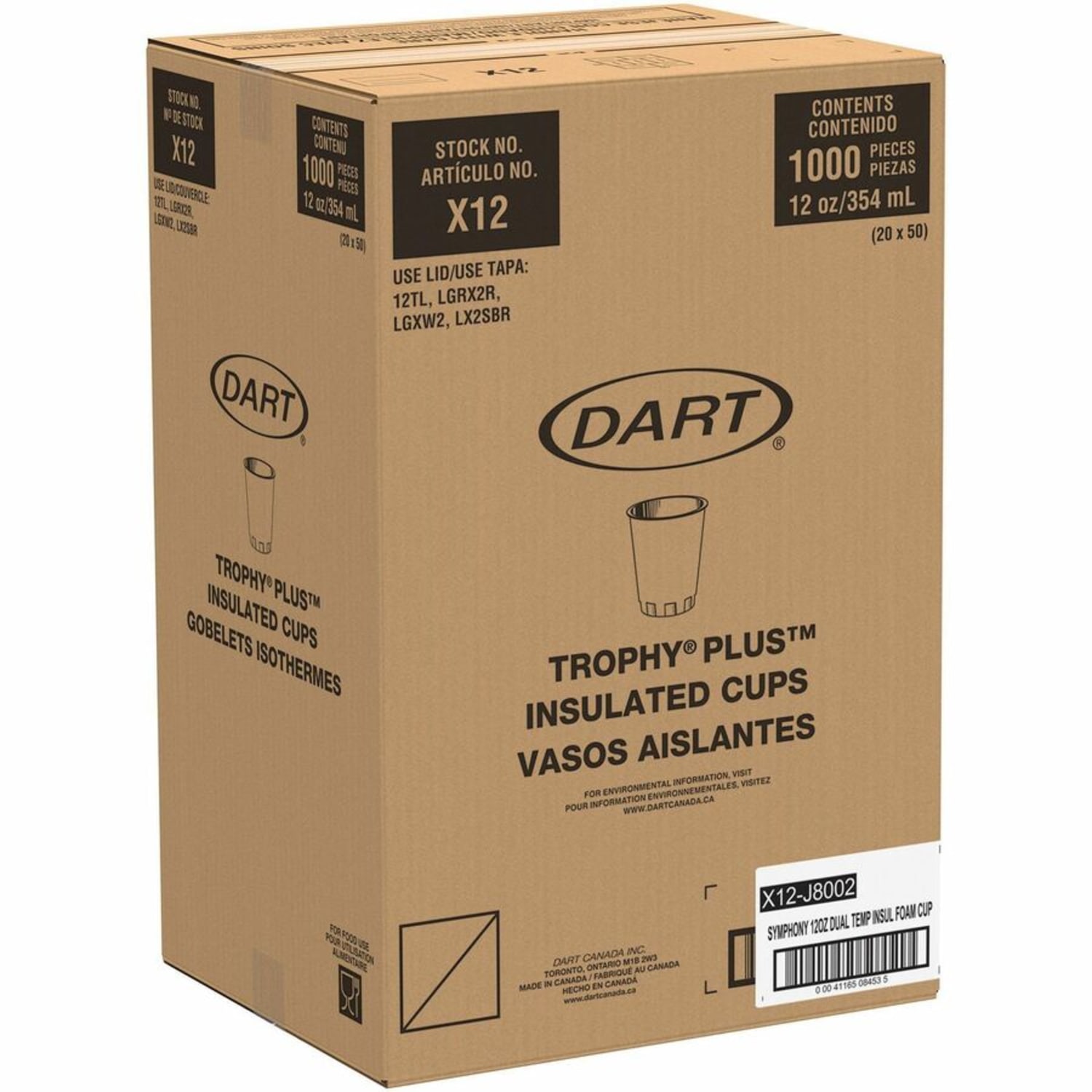 Solo Cup Cozy Touch 12 oz. Insulated Cups - 100 - 12 fl oz - 1000 / Carton - Beige - Foam - Hot Drink, Cold Drink, Beverage - Image 6