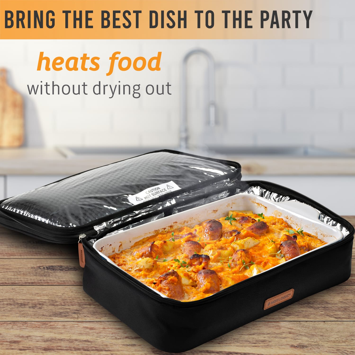 HOTLOGIC Portable Casserole Expandable Max Oven XP, Black - Image 5