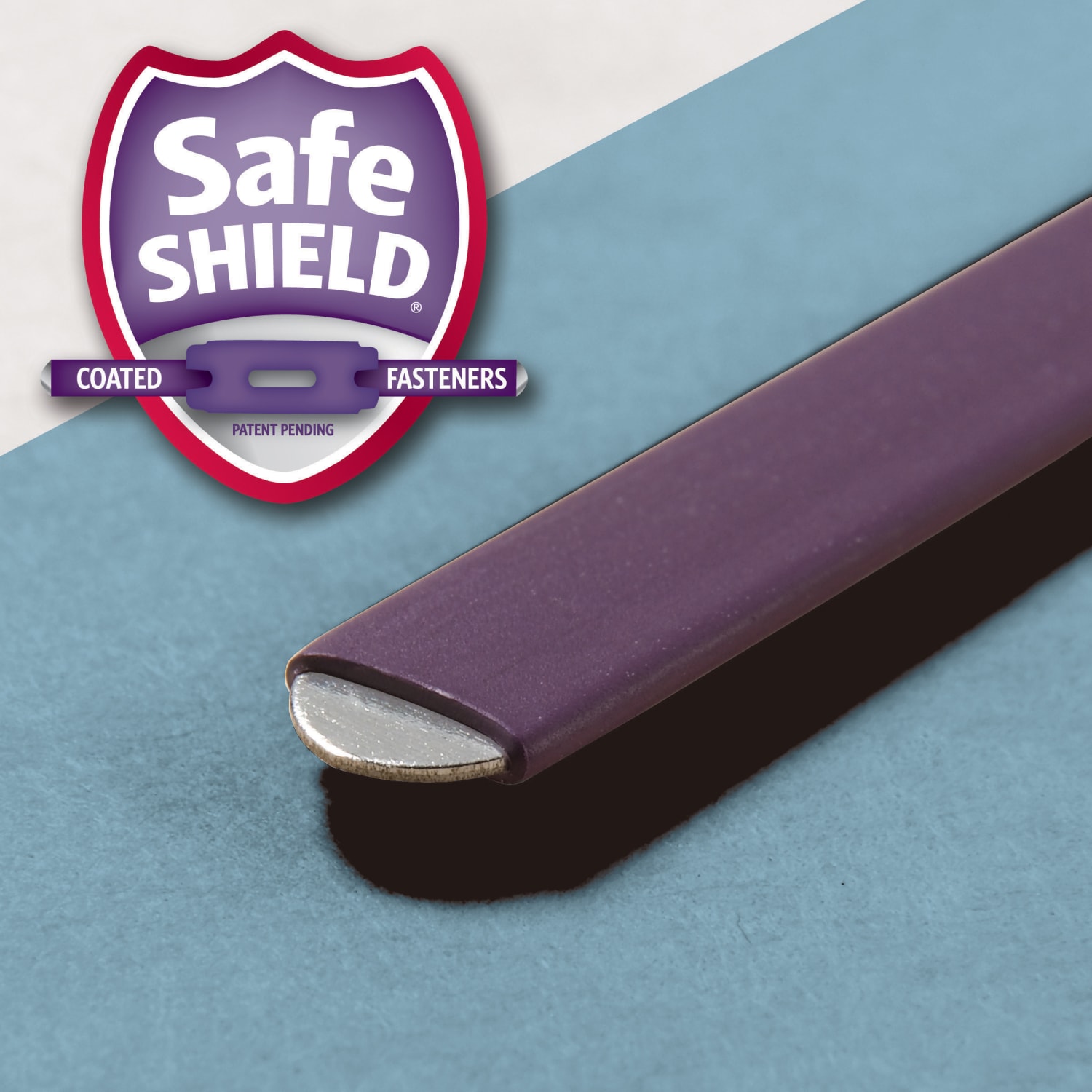 Smead Pressboard Classification Folders With SafeSHIELD Fasteners And 2 Pocket Dividers, Letter Size, 100% Recycled, Blue, Box Of 10 - Image 6