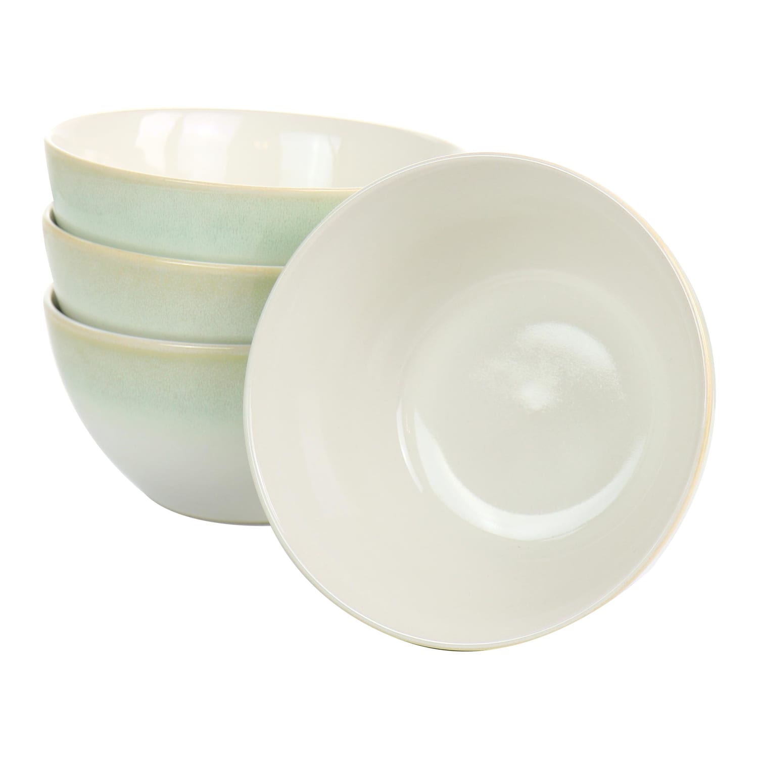 Martha Stewart 12-Piece Perry Street Piece Dinnerware Set, Green - Image 5