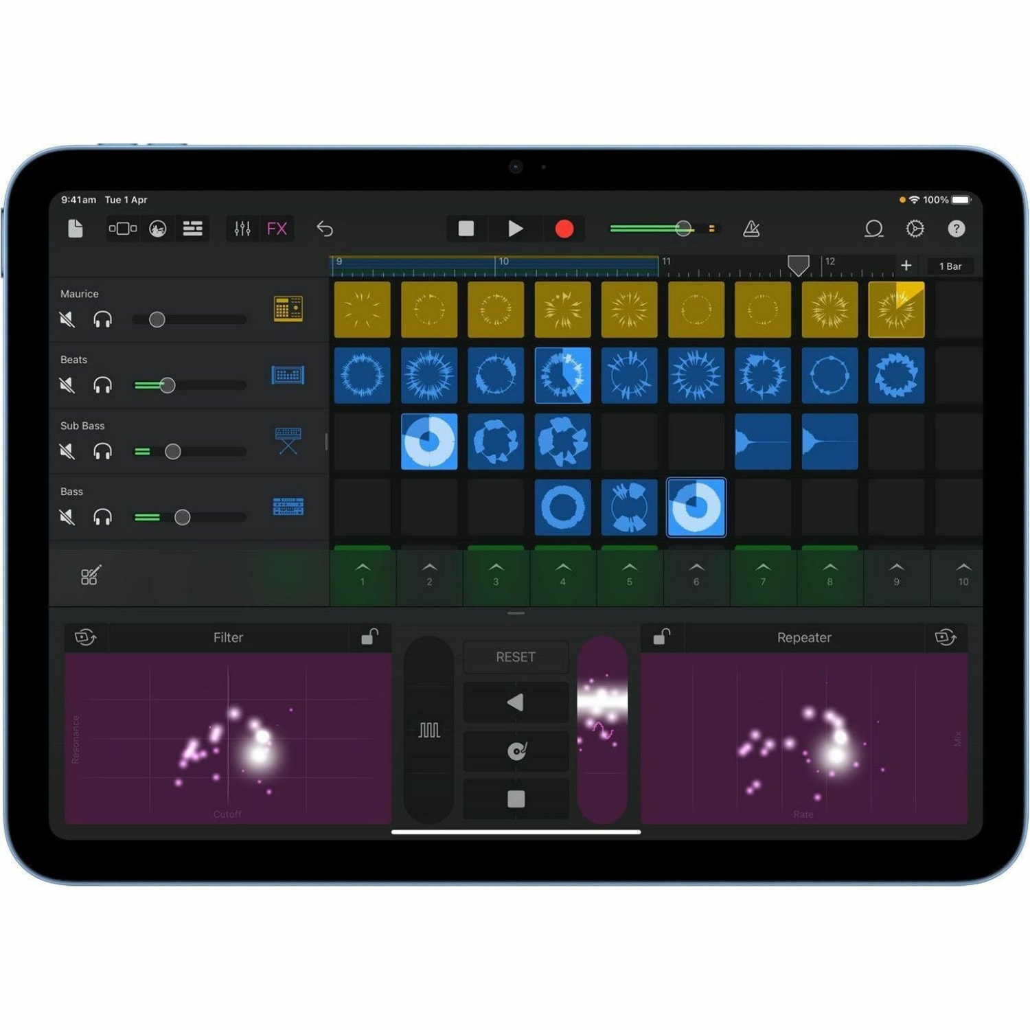 Apple iPad (11th Generation) Tablet - 11in - 4 GB - 128 GB Storage - 5G - Blue - A16 Bionic Penta-core (5 Core) - MD7G4LLA - Image 3