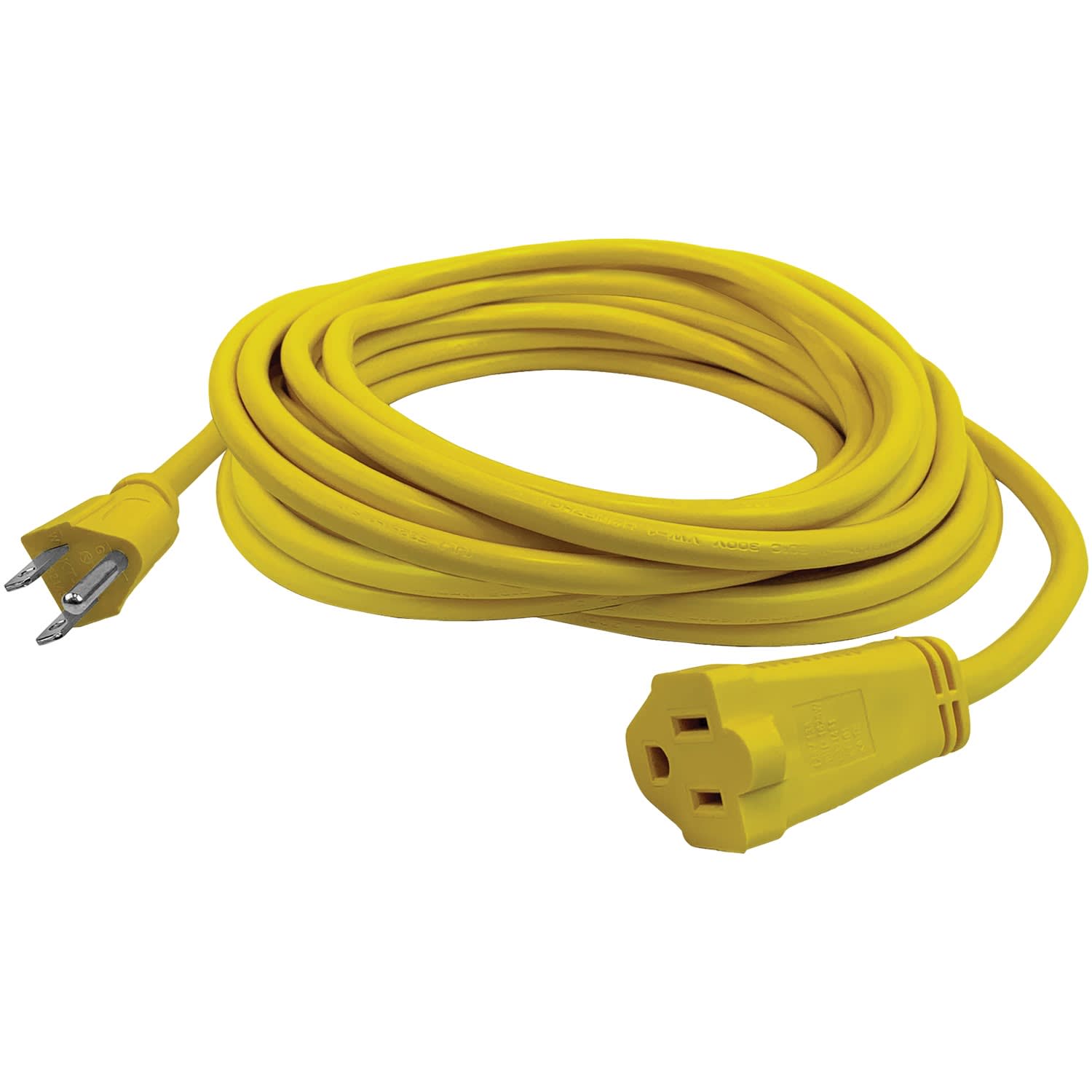 Stanley 33257 Outdoor Power Extension Cord, 25ft, Yellow - Image 5