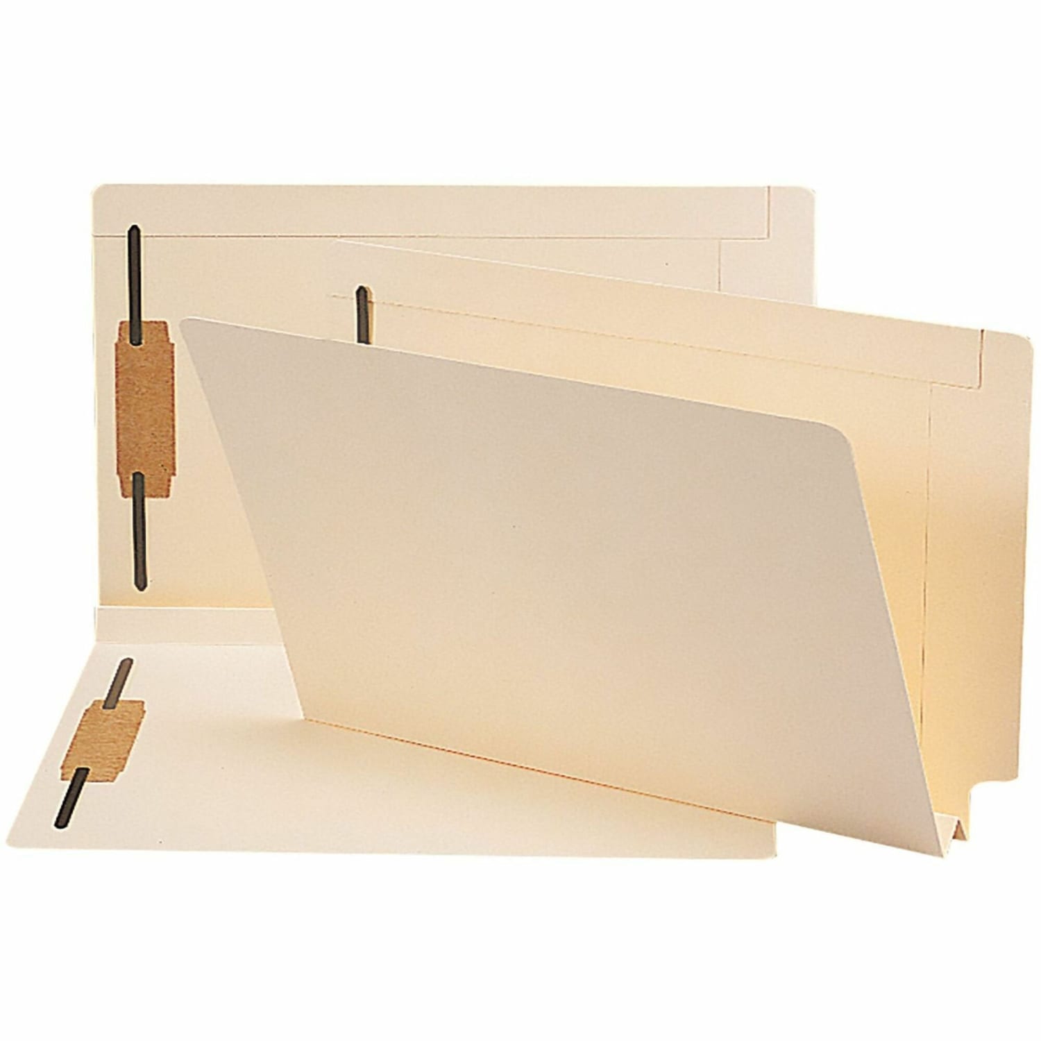 Smead Manila End-Tab Fastener Folders, 15 1/4in x 9 1/2in, Box Of 50 - Image 3