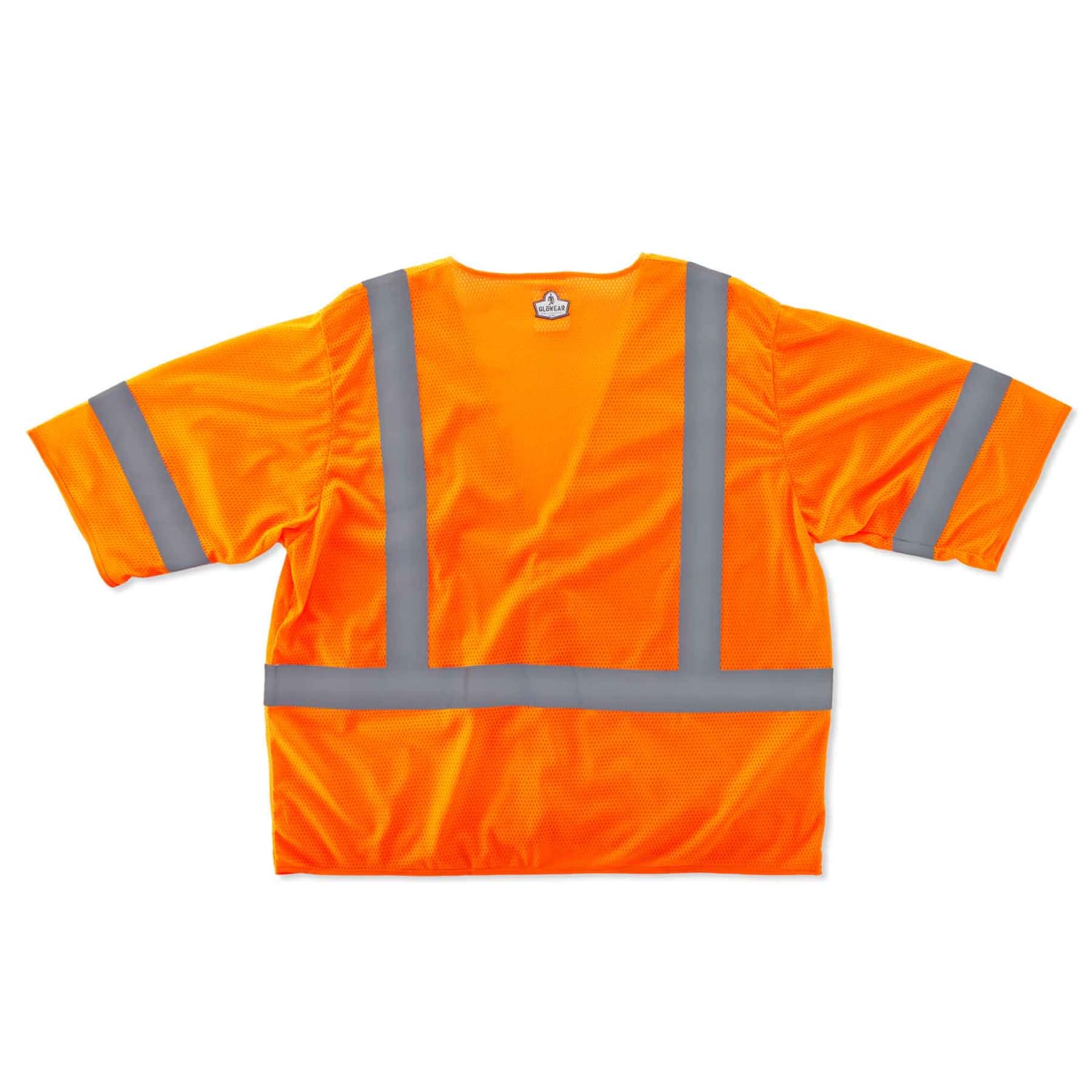 Ergodyne GloWear Safety Vest, Economy, Type-R Class 3, 4X/5X, Orange, 8310HL - Image 3