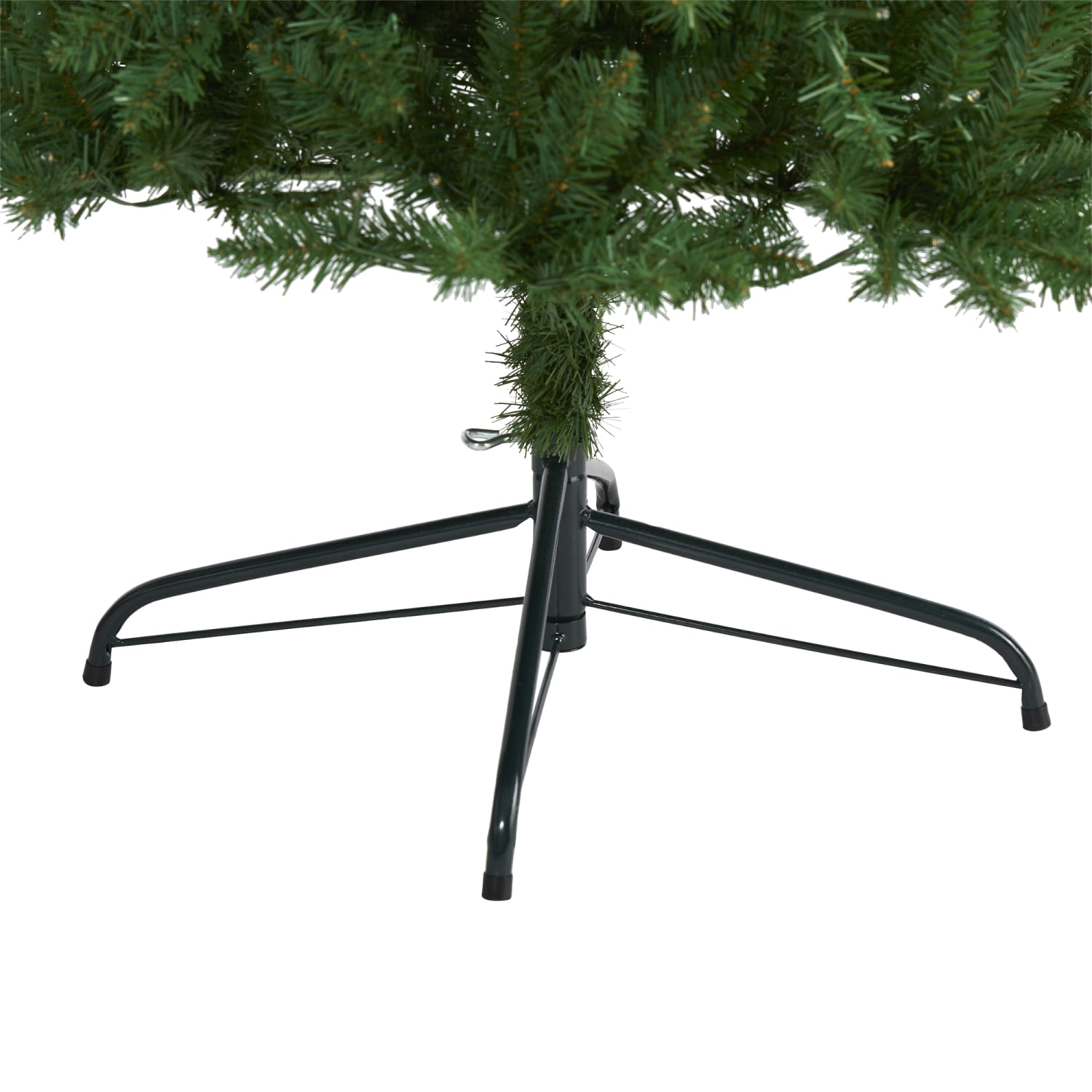 Nearly Natural Slim Green Mountain Pine Artificial Christmas Tree, 8ft - Image 5