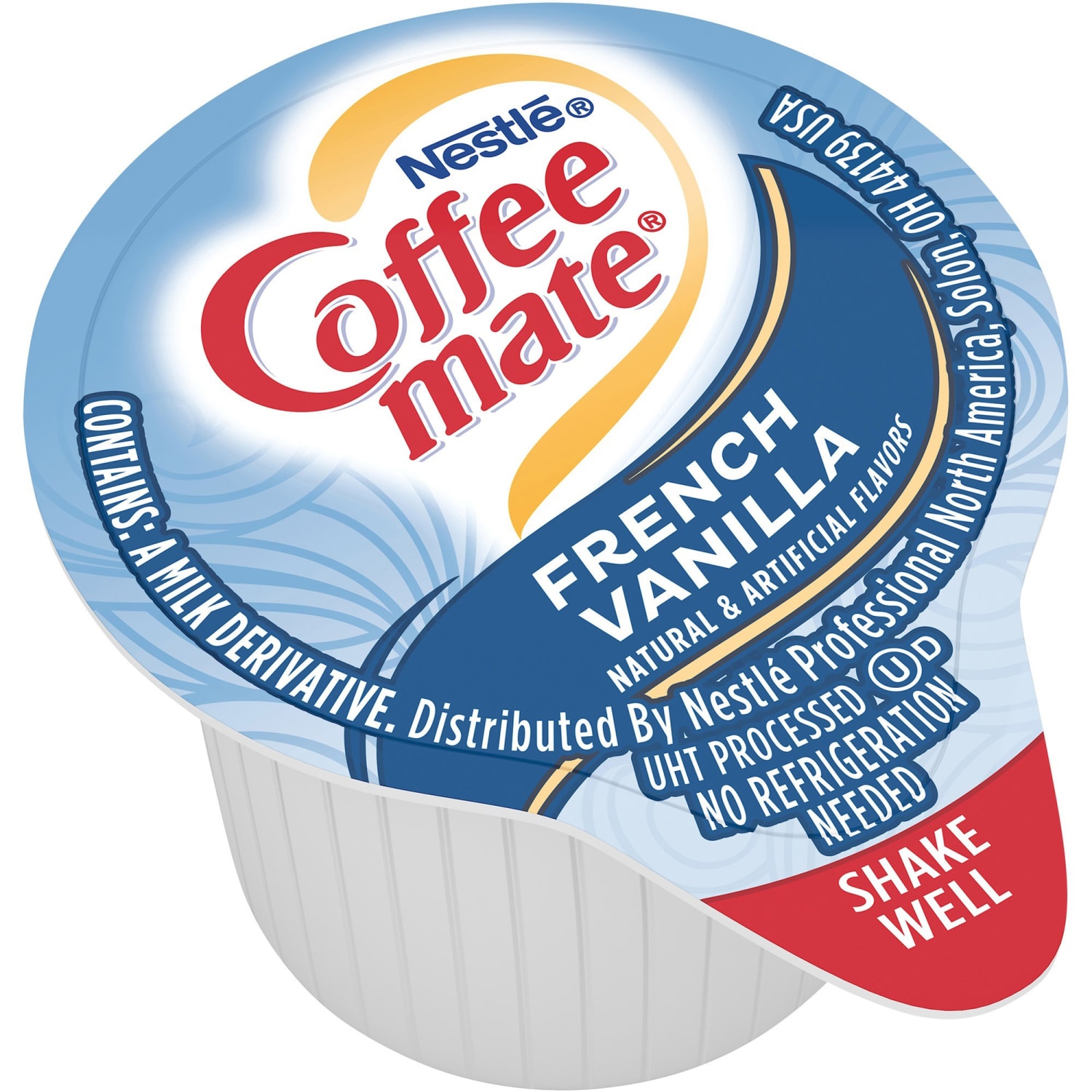 Nestle Coffee-mate Liquid Creamer, French Vanilla Flavor, 0.38 Oz Single Serve x 180 - Image 3