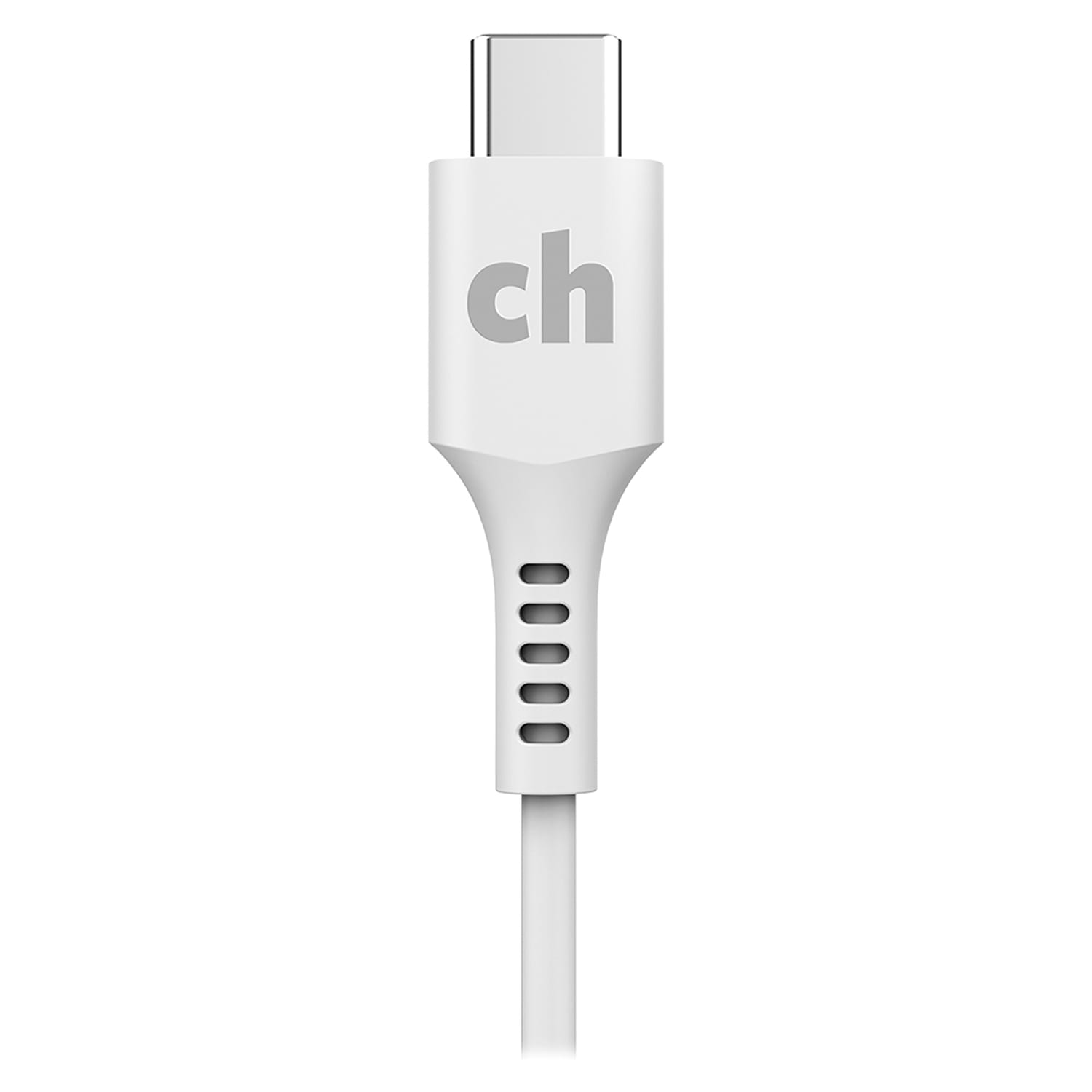 cellhelmet Charge And Sync USB-C To Lightning Round Cable, 6, Gray - Image 4