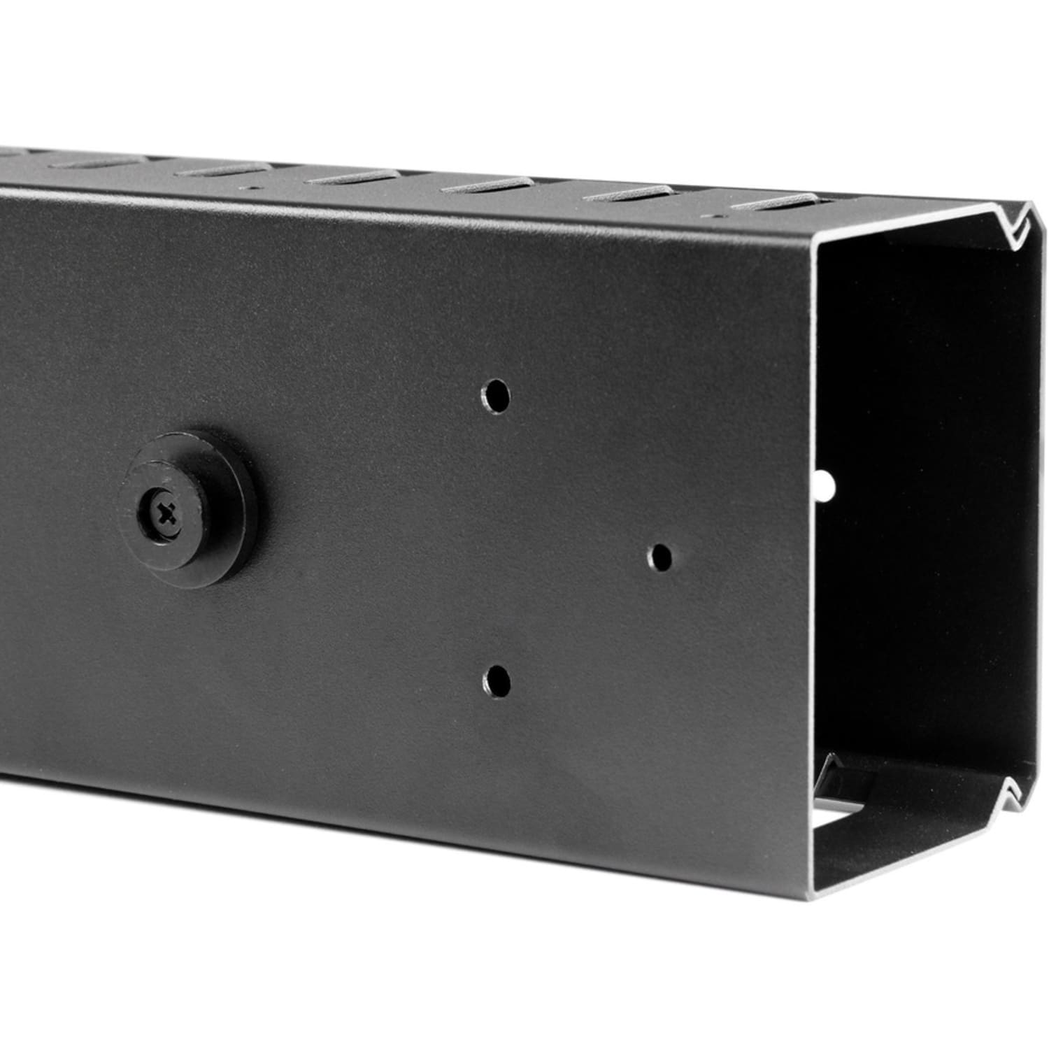 StarTech.com Vertical Cable Organizer with Finger Ducts - Vertical Cable Management Panel - Rack-Mount Cable Raceway - 0U - 6 ft. - Image 6