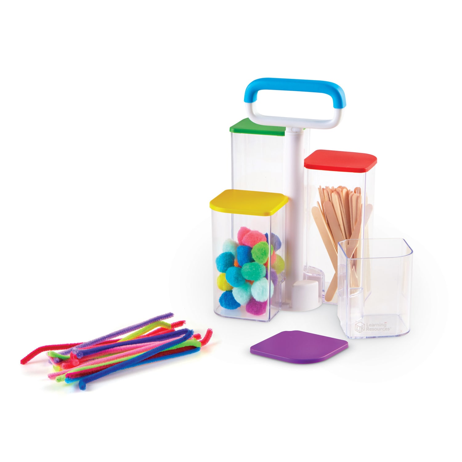 Learning Resources Create-a-Space See & Store Bins - Image 3