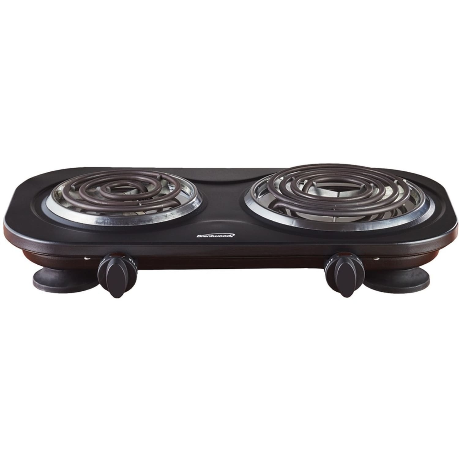 Brentwood TS-361BK 1500w Double Electric Burner, Black - Burner - Image 5