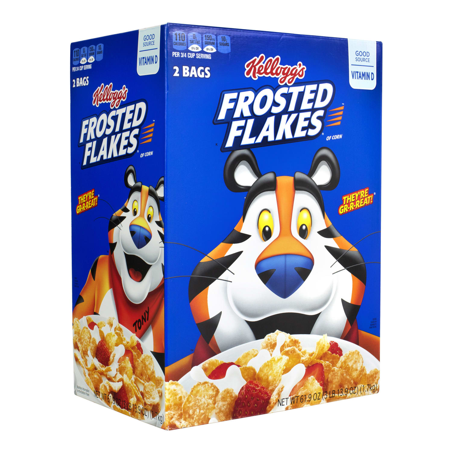 Kelloggs Frosted Flakes Cereal, 61.9-Oz Box - Image 3