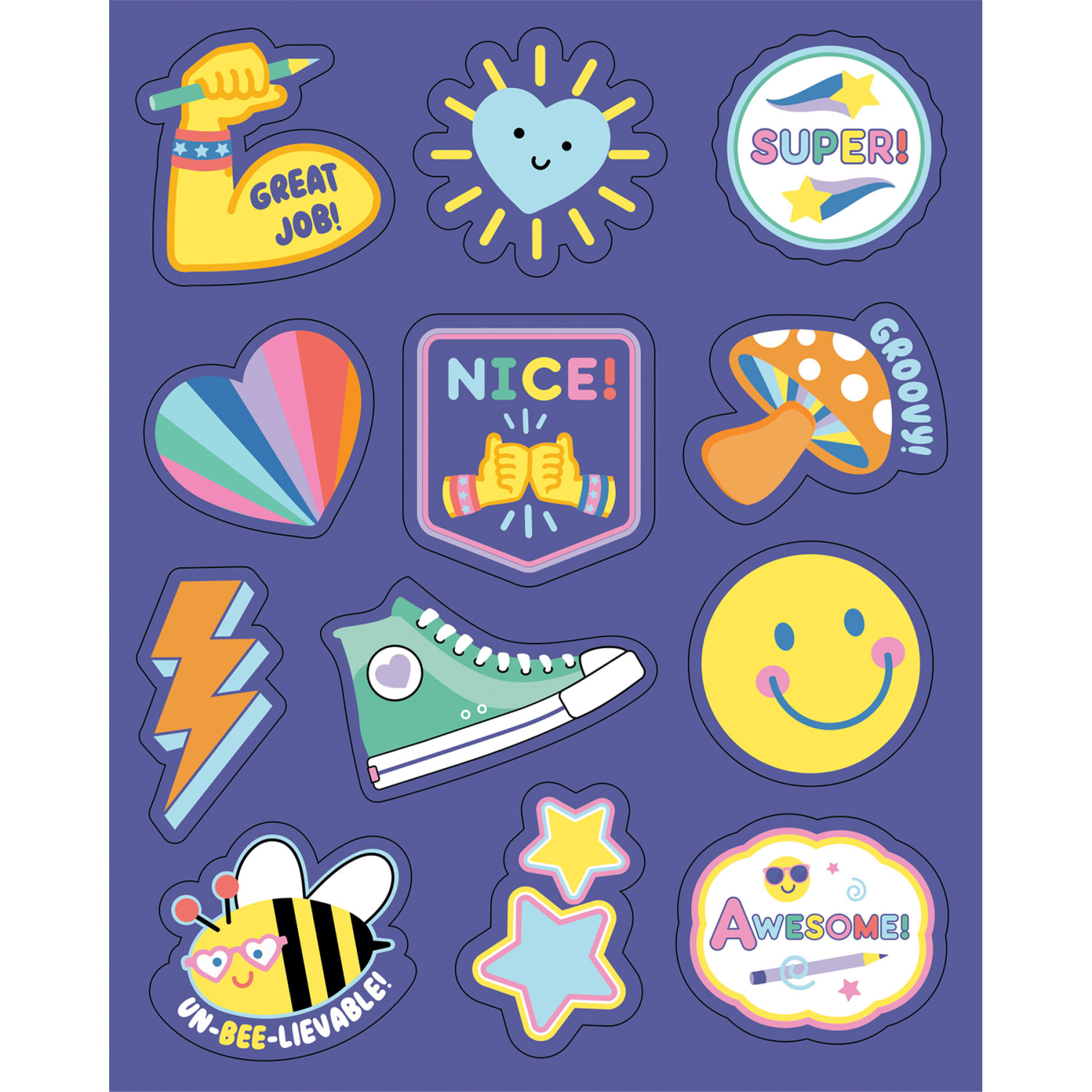 Carson Dellosa Education Motivational Stickers, We Stick Together Motivators, 72 Stickers Per Pack, Bundle Of 12 Packs - Image 3