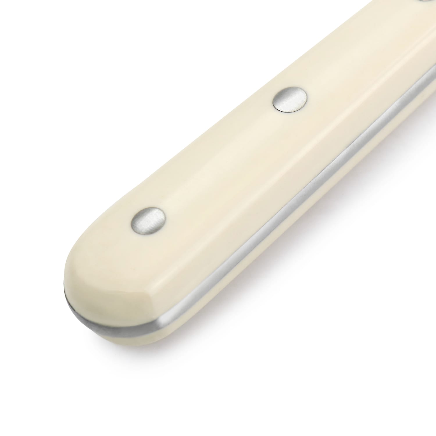 Martha Stewart Stainless-Steel Chef Knife, 8in Blade, Off-White - Image 4