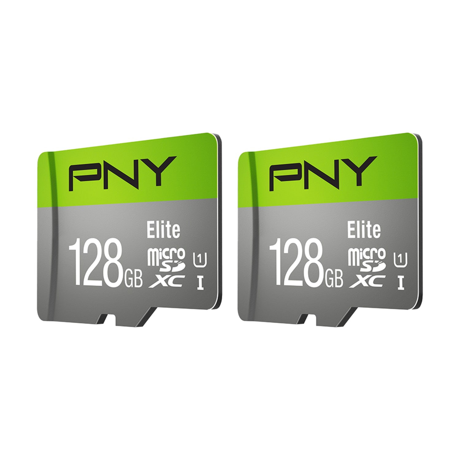 PNY Elite Class 10 U1 100 Mbps microSDXC Flash Memory Cards, 128GB, Pack Of 2 Memory Cards - Image 3