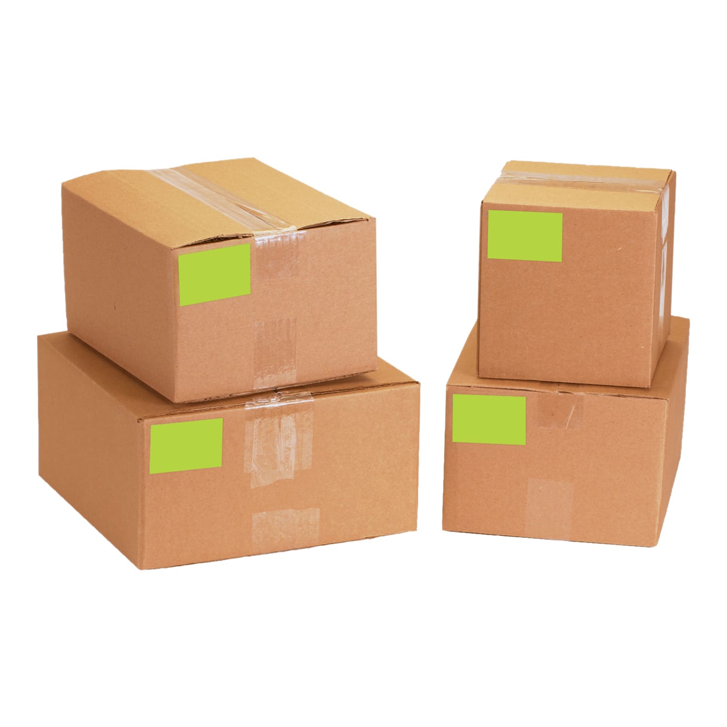 Tape Logic WriteOn Inventory Labels, DL632J, Rectangle, 5in x 3in, Fluorescent Green, Roll Of 500 - Image 3