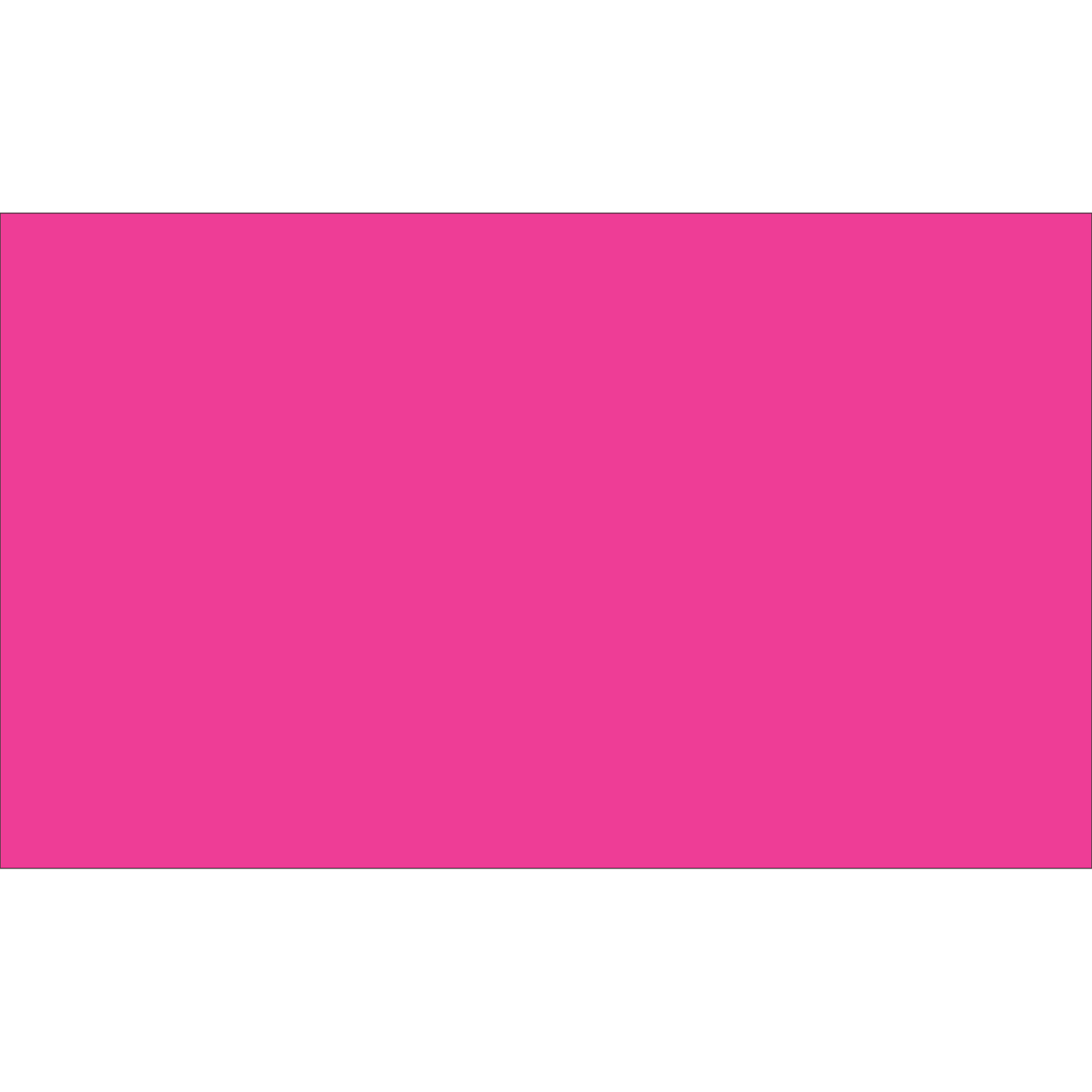 Tape Logic WriteOn Inventory Labels, DL632K, Rectangle, 5in x 3in, Fluorescent Pink, Roll Of 500