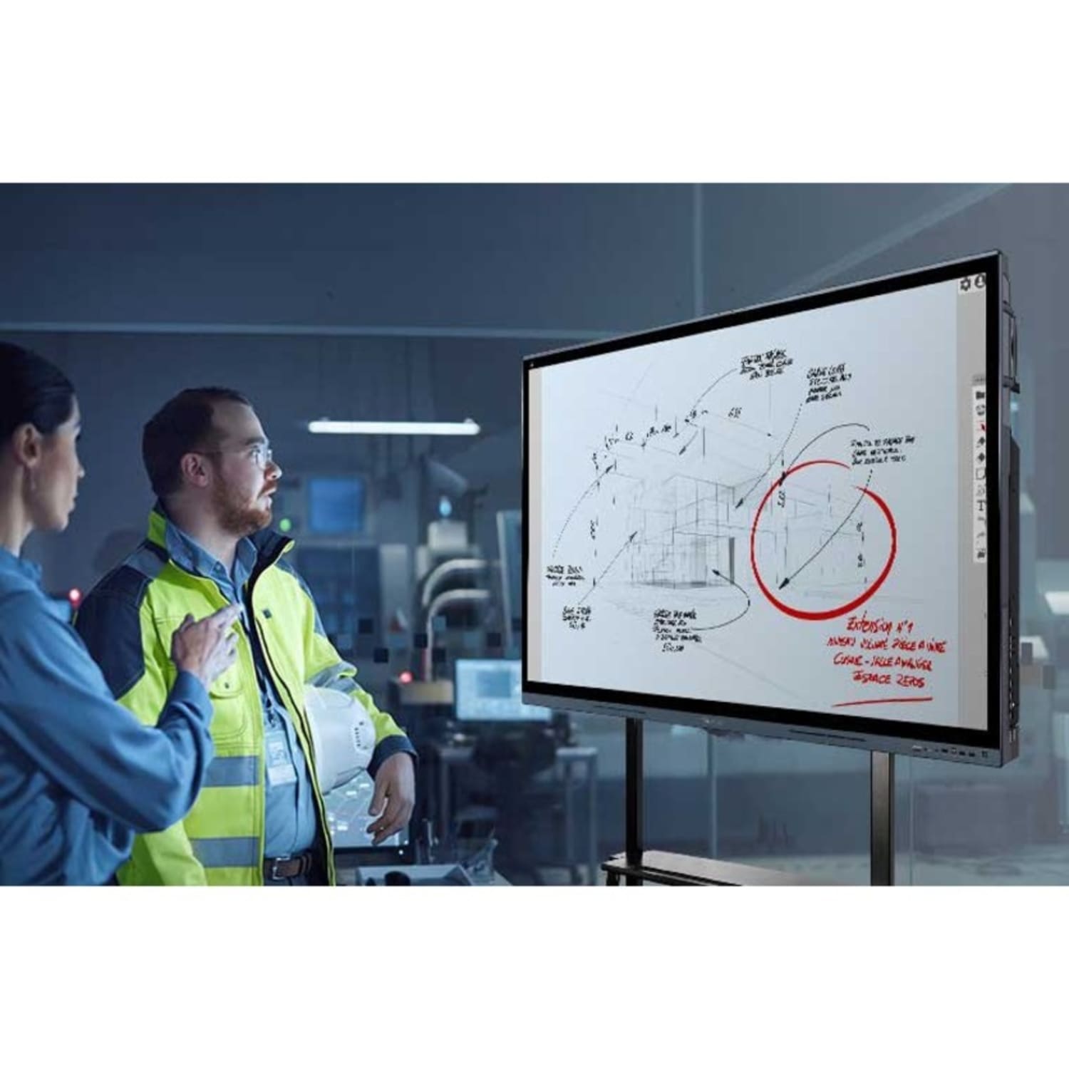 ViewSonic ViewBoard IFP6562, 4K UHD Interactive Display with Integrated Software - Image 6