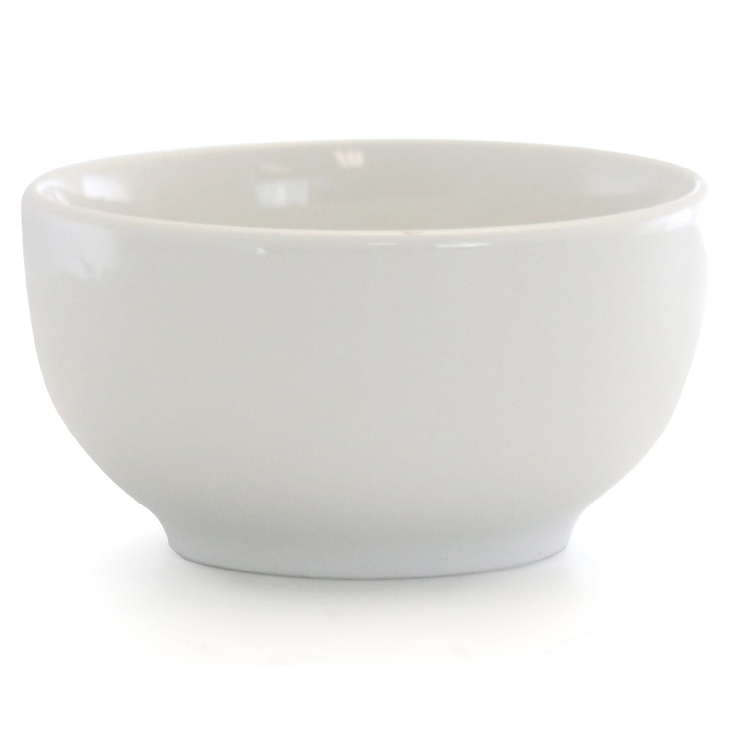 Gibson 14-Piece Round Ceramic Bowl Set, White - Image 6
