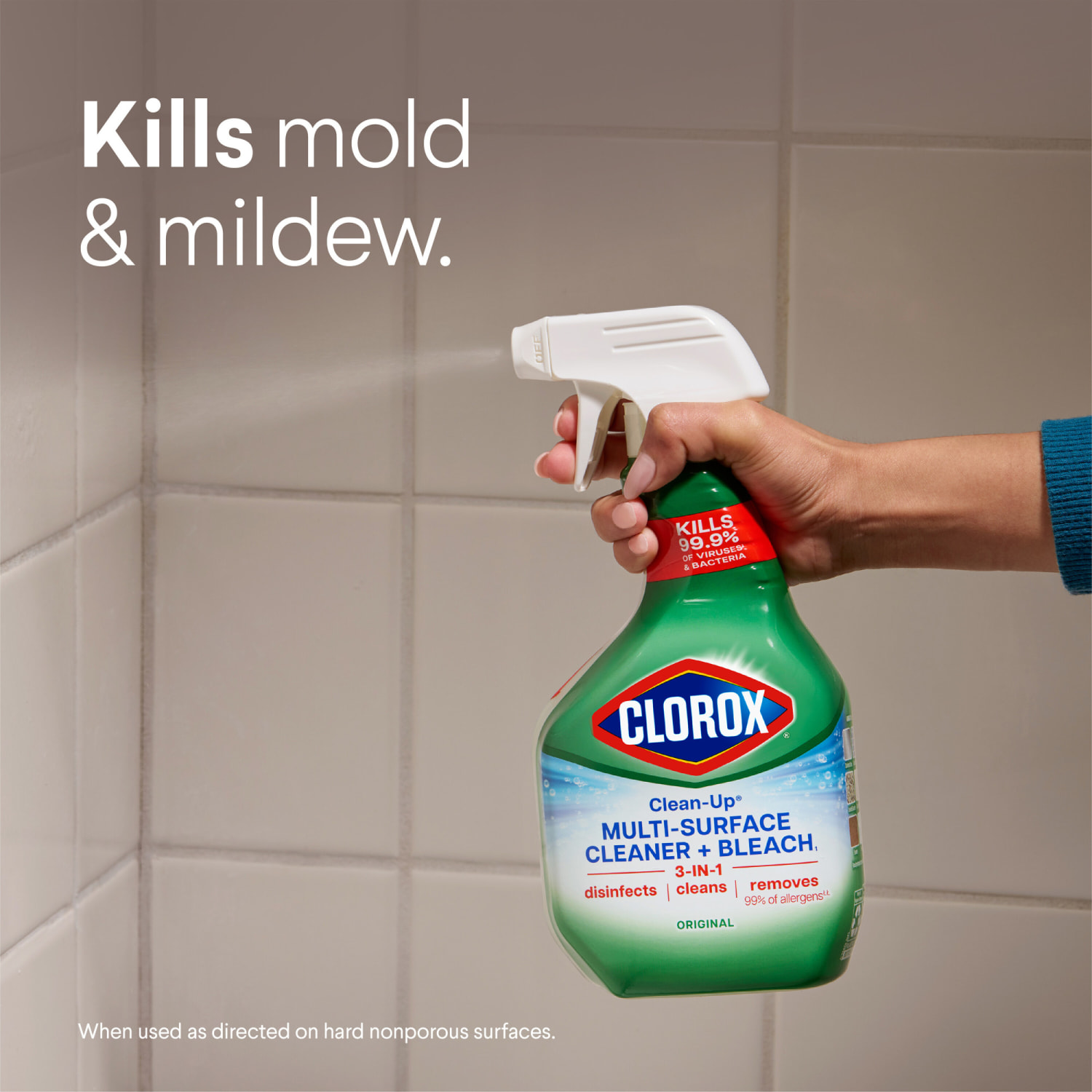 Clorox Clean-Up All Purpose Cleaner With Bleach Spray Bottle, 32 Oz, Pack Of 9 - Image 6