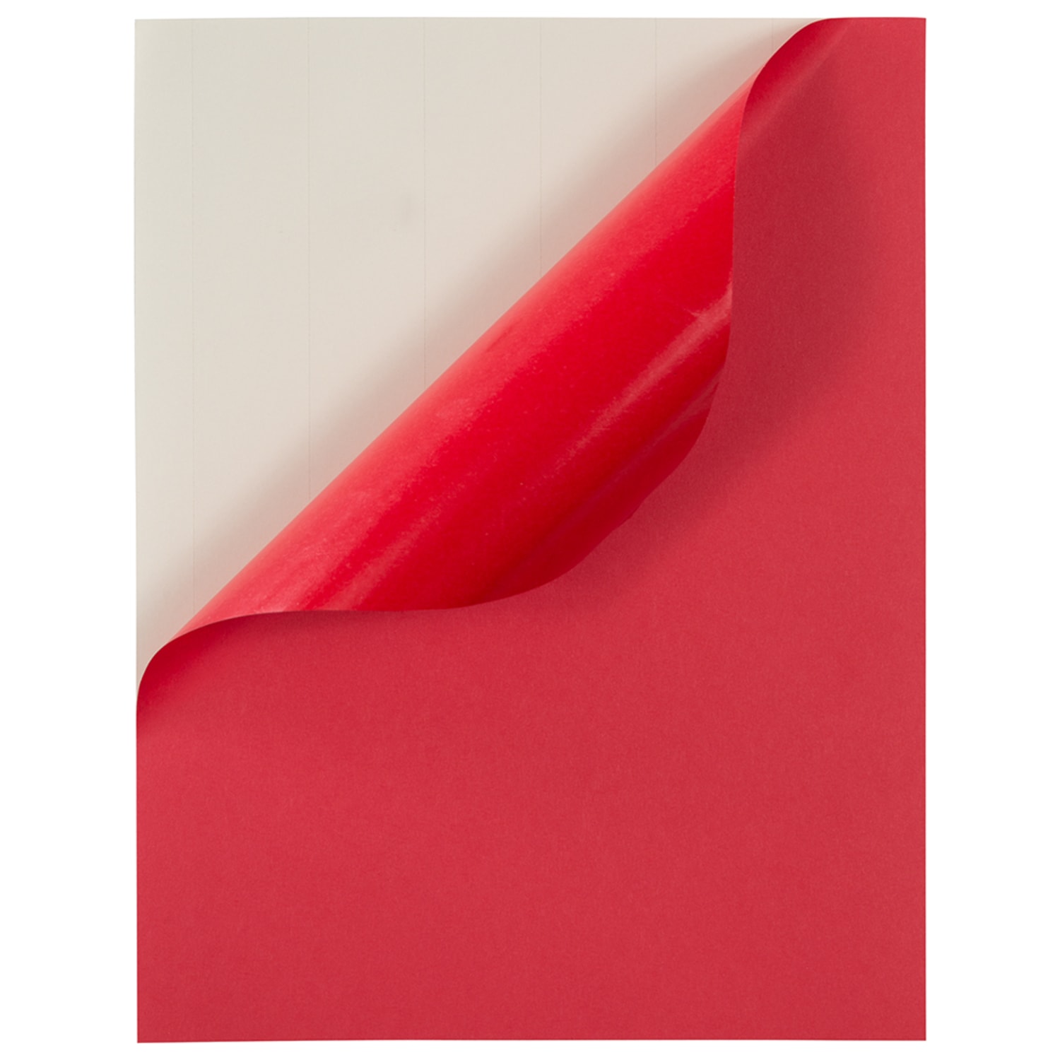JAM Paper Full-Page Mailing And Shipping Labels, Rectangle, 8 1/2in x 11in, Red, Pack Of 10 - Image 4