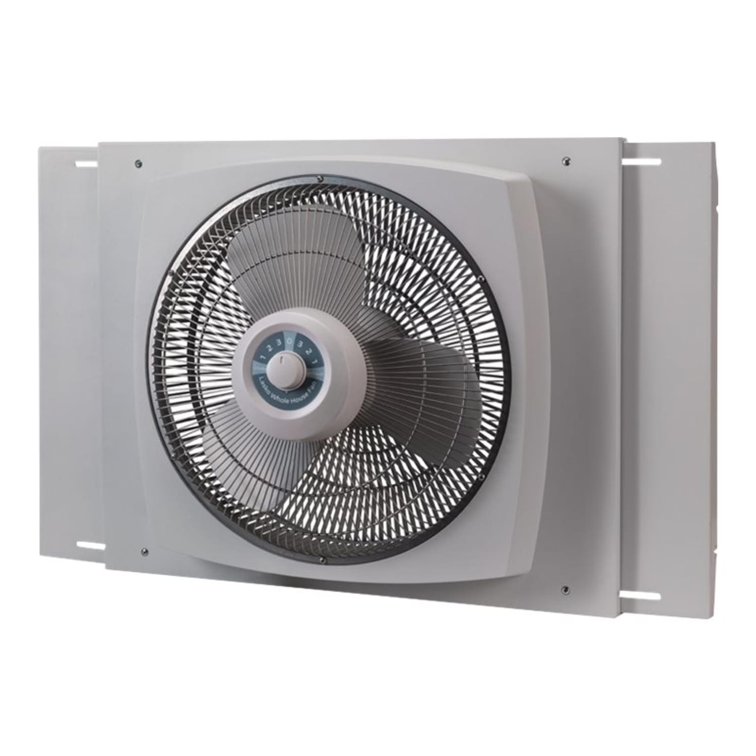 Lasko W16900 Window Fan - 16in Fan Diameter - 3 Speed - Quiet, Lightweight - Light Gray - Image 3