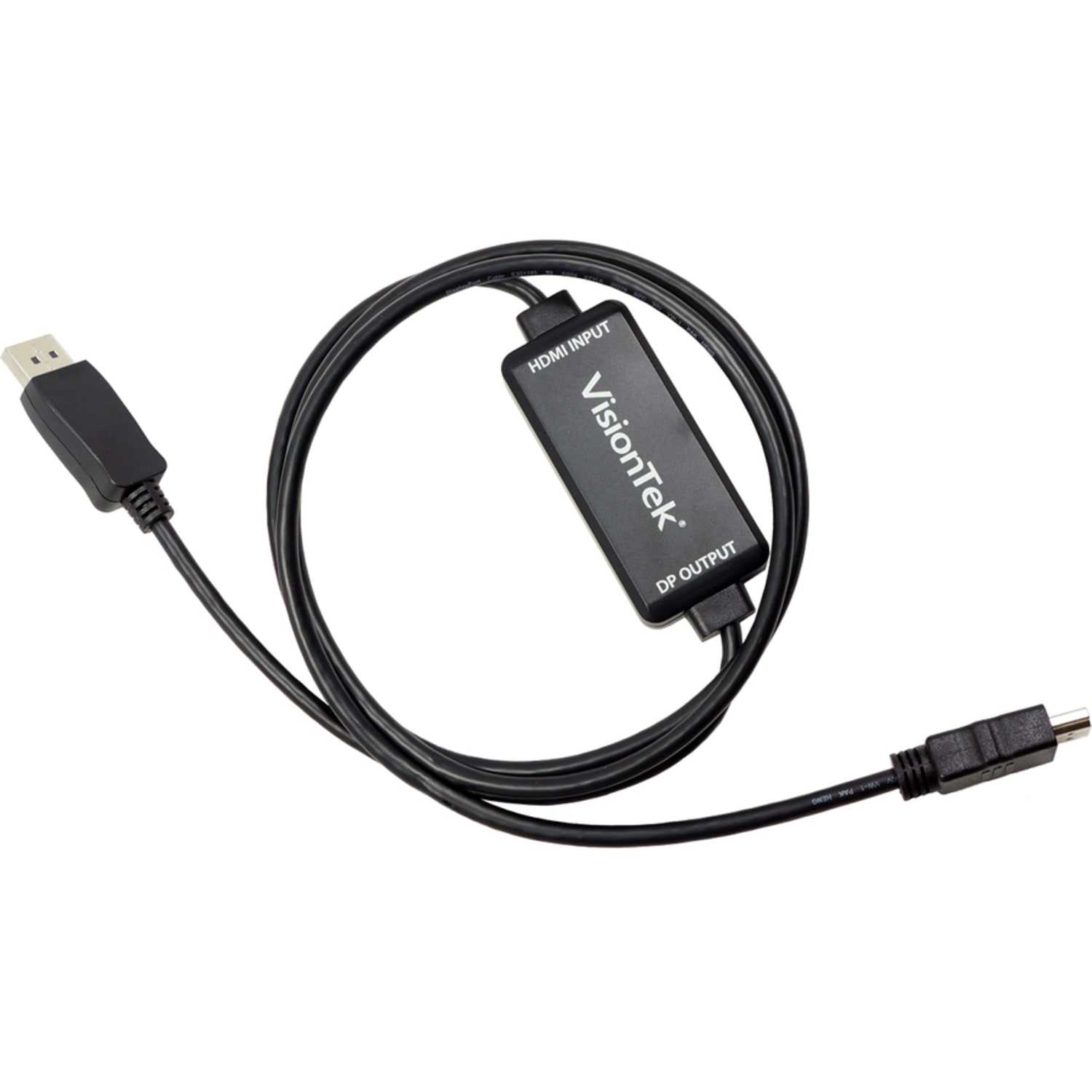 VisionTek HDMI to DisplayPort 1.5M Active Cable (M/M), HDMI to DisplayPort DP 1.5M, 5 Ft - Image 3