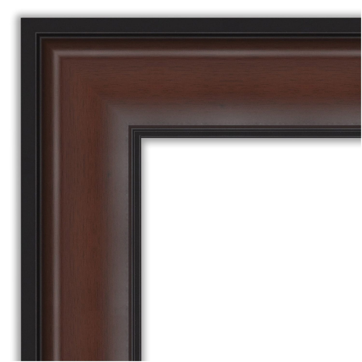 Amanti Art Picture Frame, Opening Size 11in x 14in, 16in x 19in, Harvard Walnut - Image 4