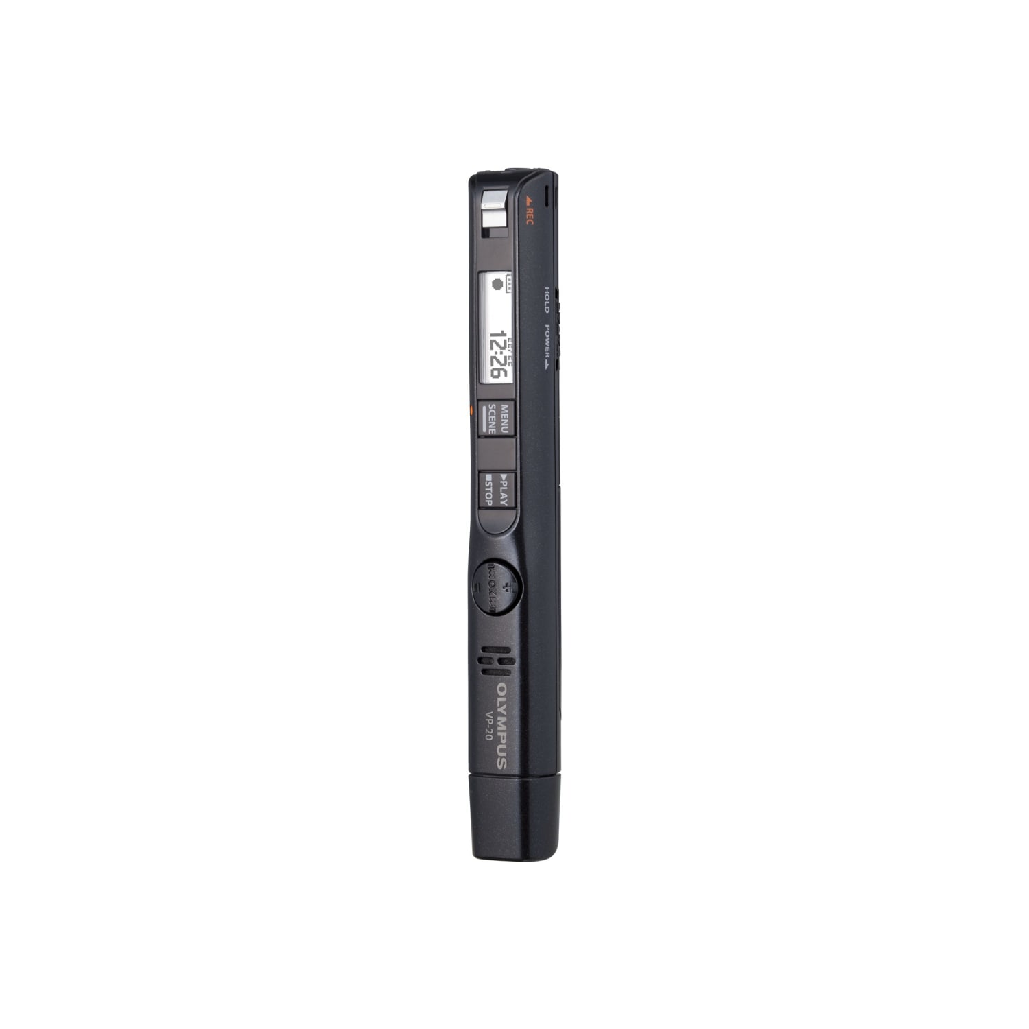 Olympus VP-20 Digital Voice Recorder - [Built-in] Microphone, Speaker - Omni-directional Microphone - 8 GB Flash Memory - MP3, PCM - Stereo - 50 Hour Recording - USB - Microphone - Portable - Image 6