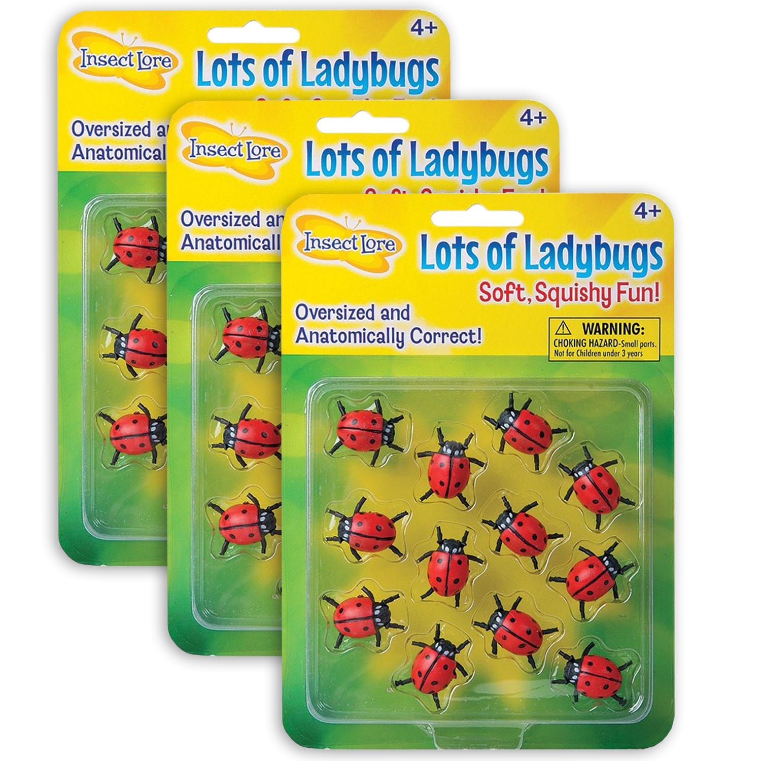Insect Lore Lots Of Ladybugs, 12 Per Pack, 3 Packs - Image 3