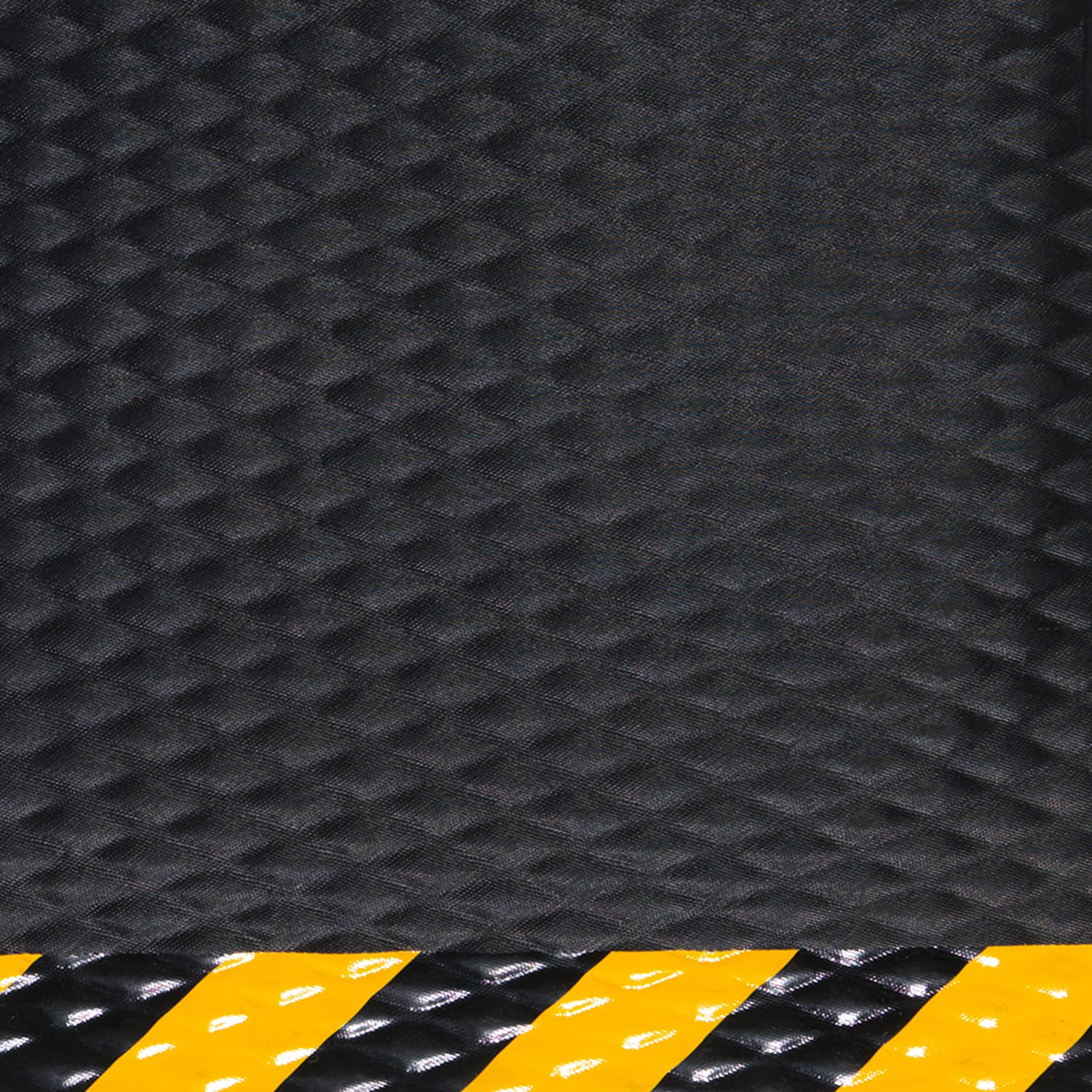 M+A Matting Hog Heaven Anti-Fatigue Mats, 3ft x 5ft, Black/Yellow Striped - Image 4