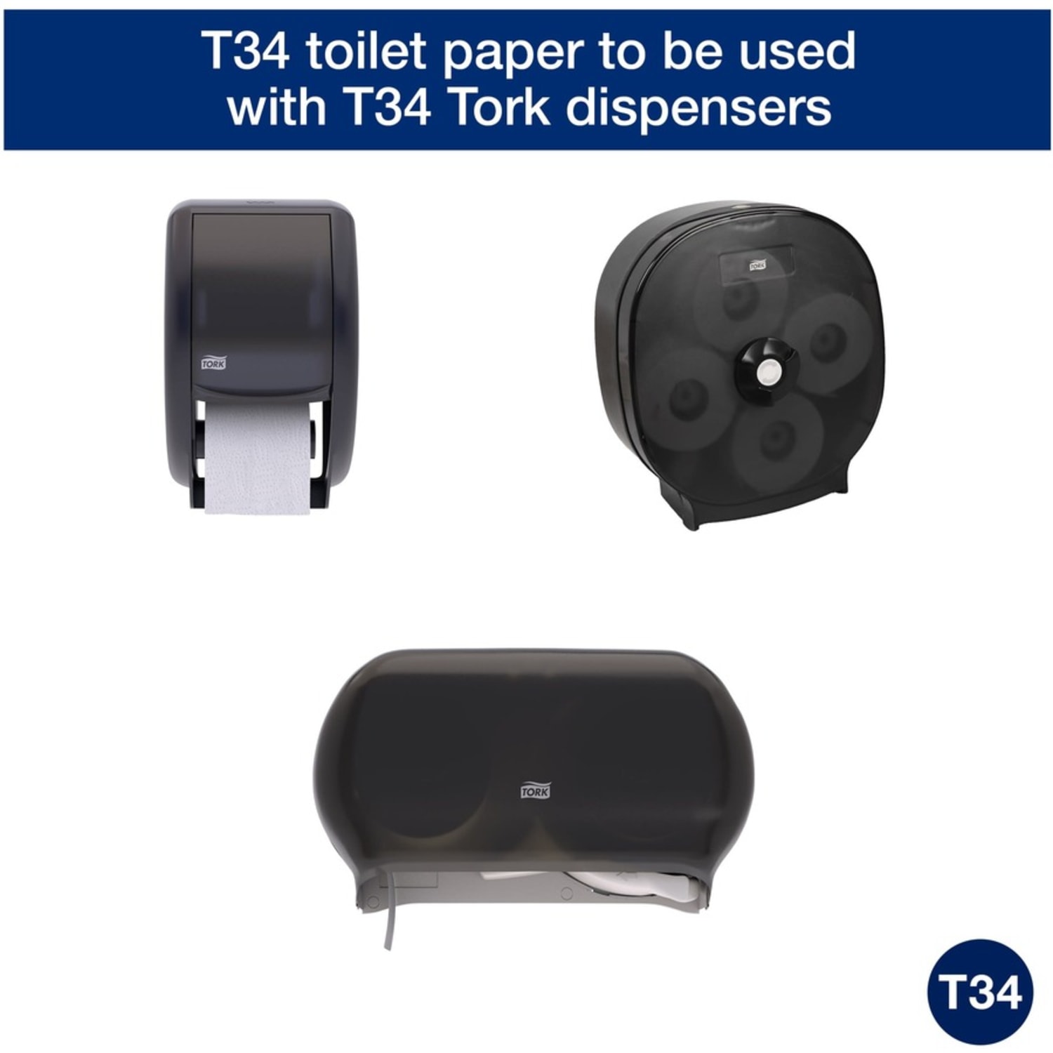 Tork Universal Bath Tissue Roll - 2 Ply - 3.75inx205.33 ft - 616 Sheets/Roll - 5in Roll Diameter - White - Fiber - Embossed, Soft, Absorbent -  - 0 - Image 4