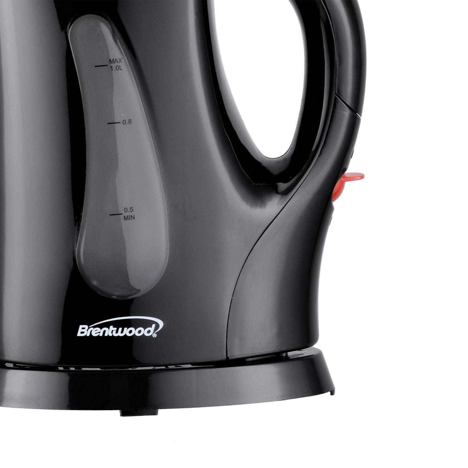 Brentwood 4-Cup 900-Watt Cordless Electric Tea Kettle With Removable Mesh Filter, Black - Image 3