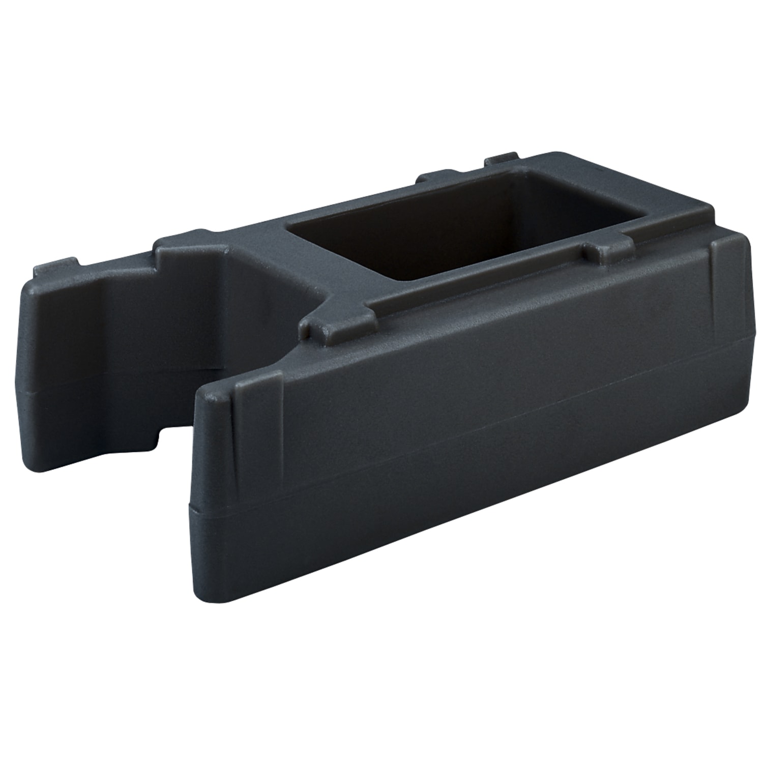 Cambro Camtainer Riser, 4-5/8inH x 9-3/16inW x 16-1/4inD, Black