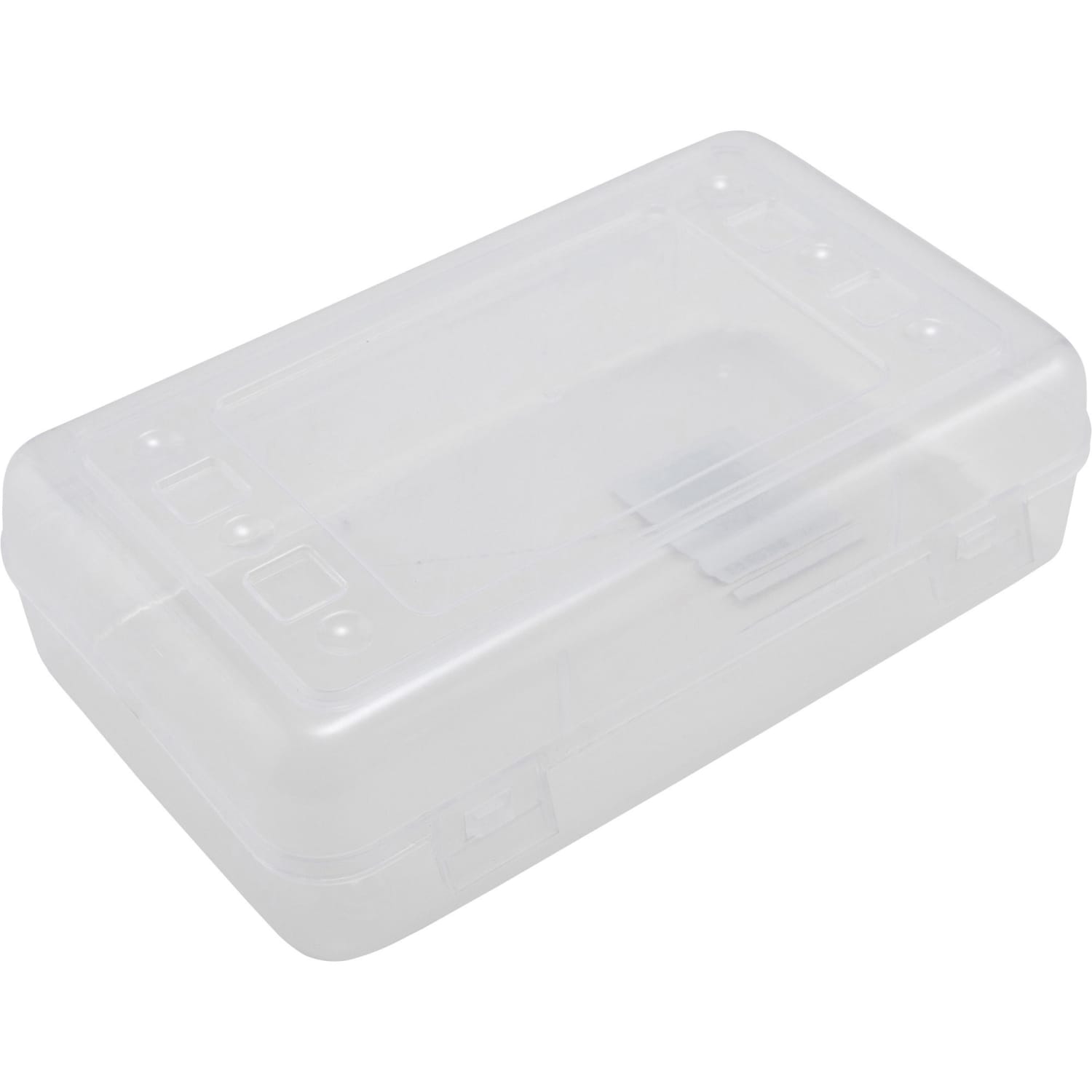 Advantus Gem Pencil Storage Box, 2 1/2in x 8 1/2in x 5 1/2in, Clear - Image 5