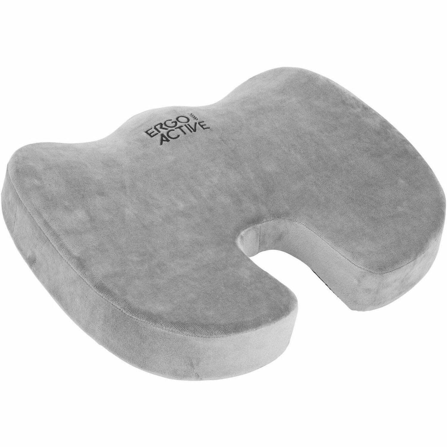 Mount It ErgoActive Cooling Gel Seat Cushion Foam 13 1316inH x 17 34inW x 3inD Gray PopularChairscom