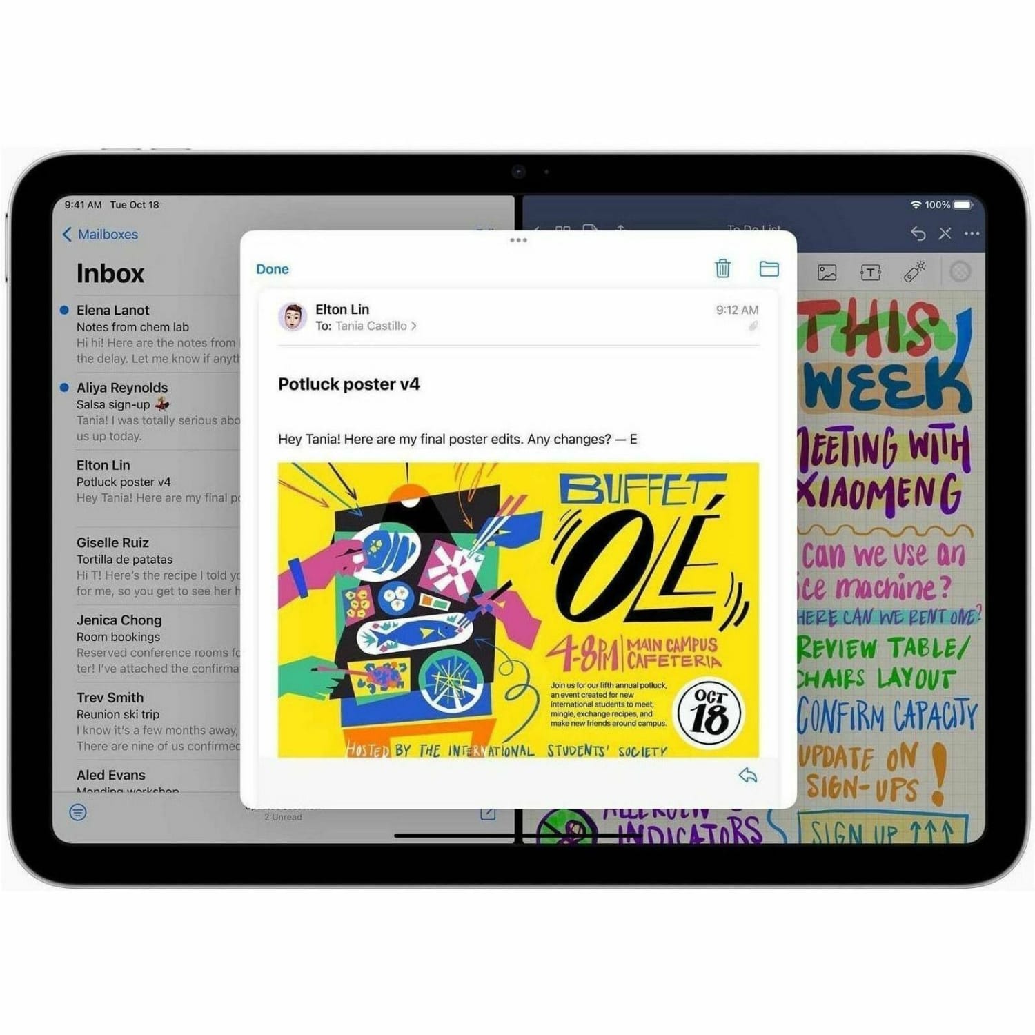 Apple iPad (11th Generation) Tablet - 11in - 4 GB - 256 GB Storage - Silver - A16 Bionic Penta-core (5 Core) - MD4G4LLA - Image 3
