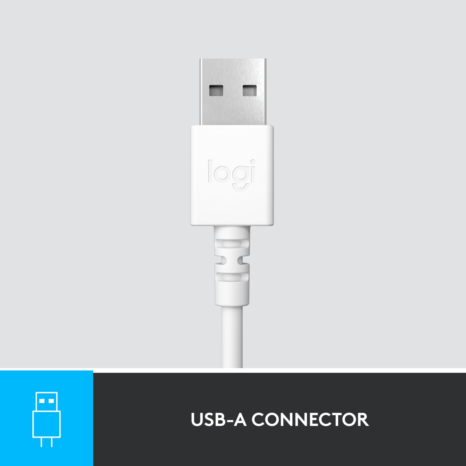 Logitech H390 Wired Headset For PC/Laptop, Off-White, 981-001285 - Image 6