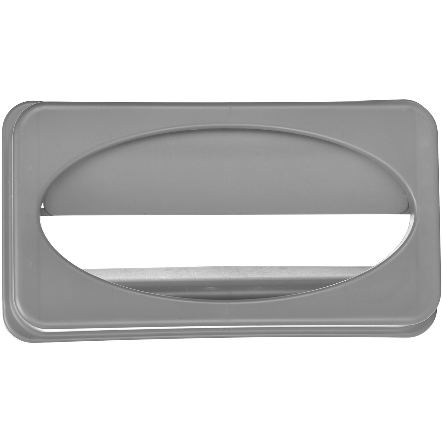 Alpine Slim Swinging Trash Can Lid, 5inH x 20inW x 12inD, Gray - Image 5