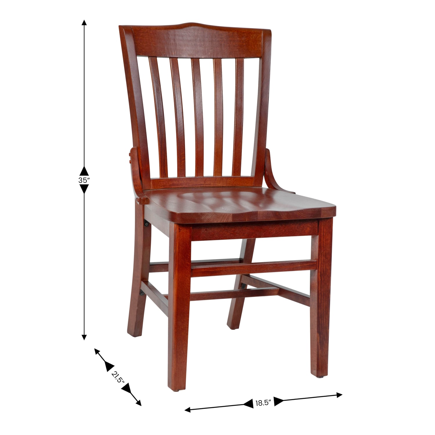Flash Furniture HERCULES Series Finished School House Back Wooden Restaurant Chair Mahogany PopularChairscom Flash Furniture HERCULES Series Finished School House Back Wooden Restaurant Chair Mahogany PopularChairscom