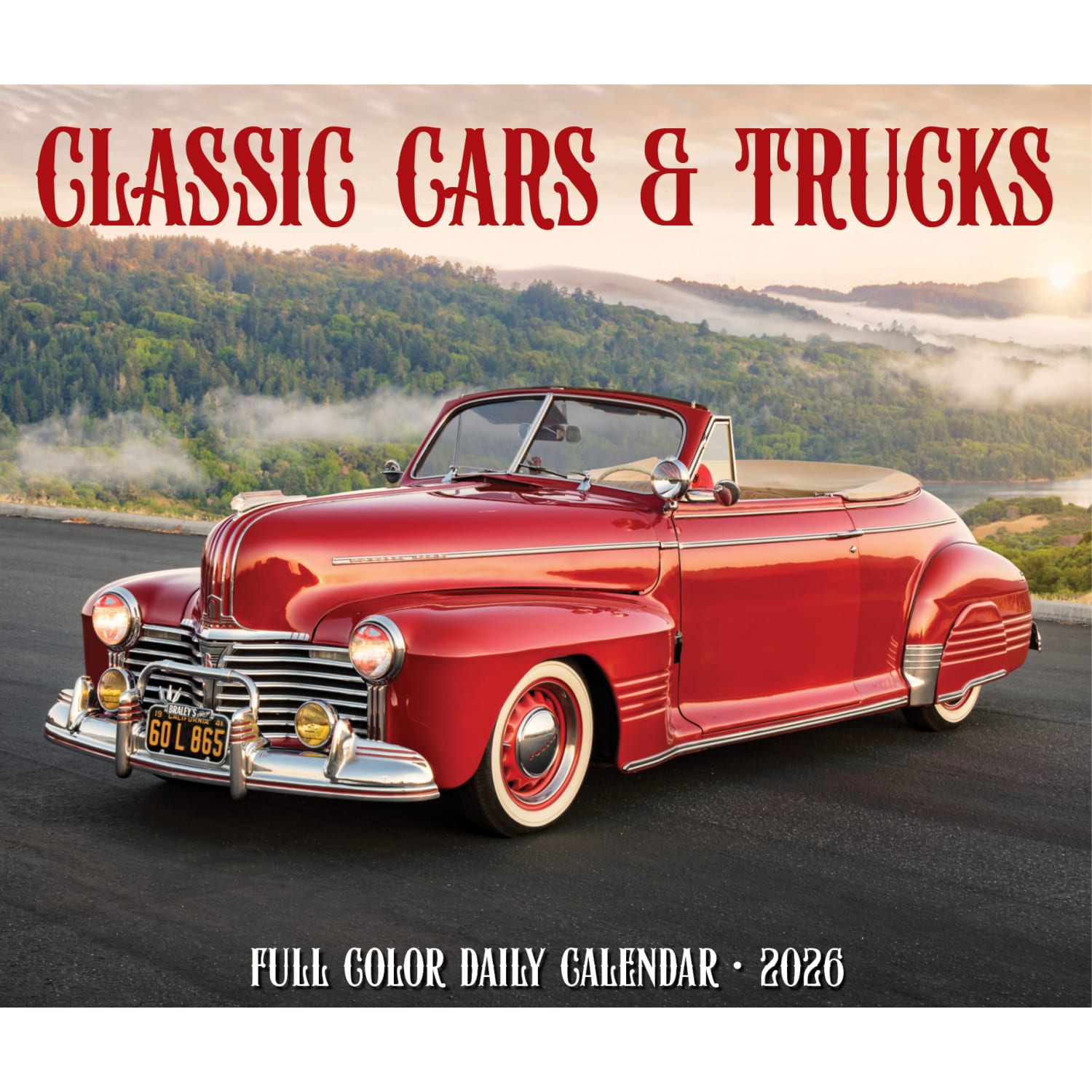 2026 Willow Creek Press Page-A-Day Daily Desk Calendar, 6-1/4in x 5-1/2in, Classic Cars & Trucks, January To December, 54062 - Image 5