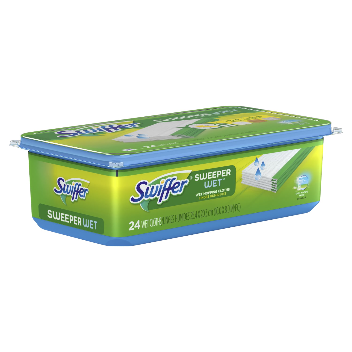 Swiffer Sweeper Wet Mopping Pad Refills, Open-Window Fresh Scent, 24 Count - Image 3