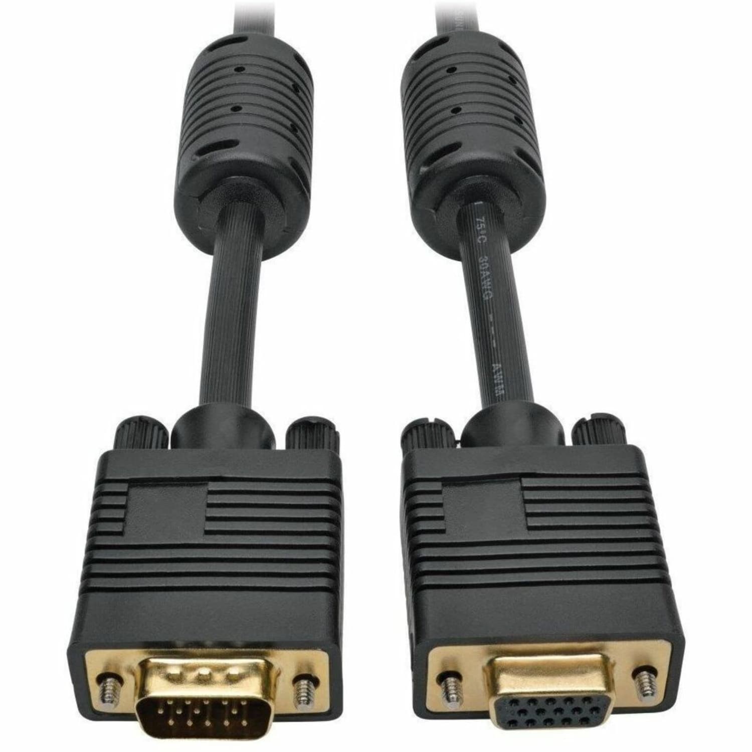 Tripp Lite VGA Coax High-Resolution Monitor Extension Cable with RGB Coax (HD15 M/F), 3 ft. -Extension Cable - P500003