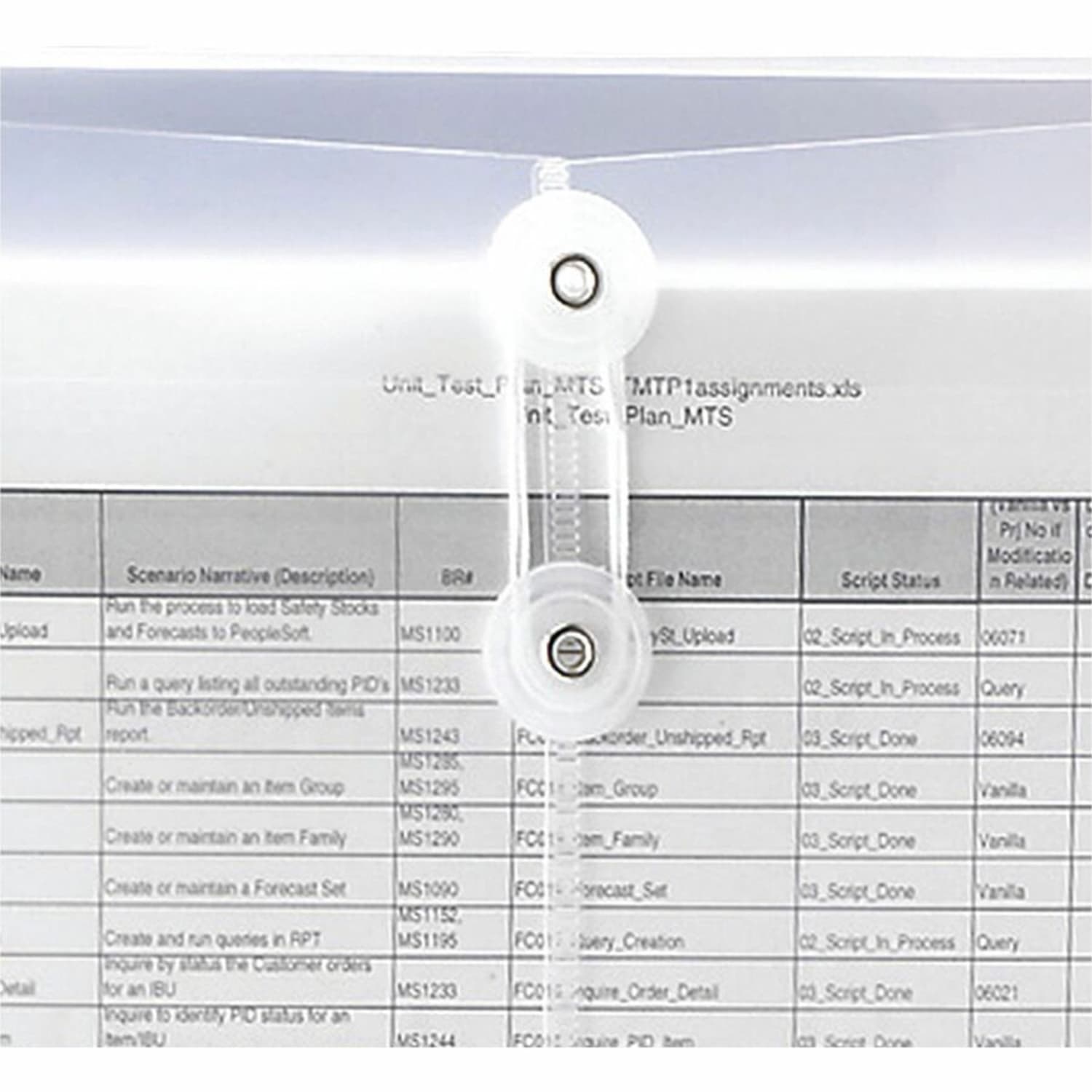 Smead Poly Envelopes With String-Tie Closure, 1 1/4in Expansion, Letter Size, Clear, Pack Of 5 Envelopes - Image 3